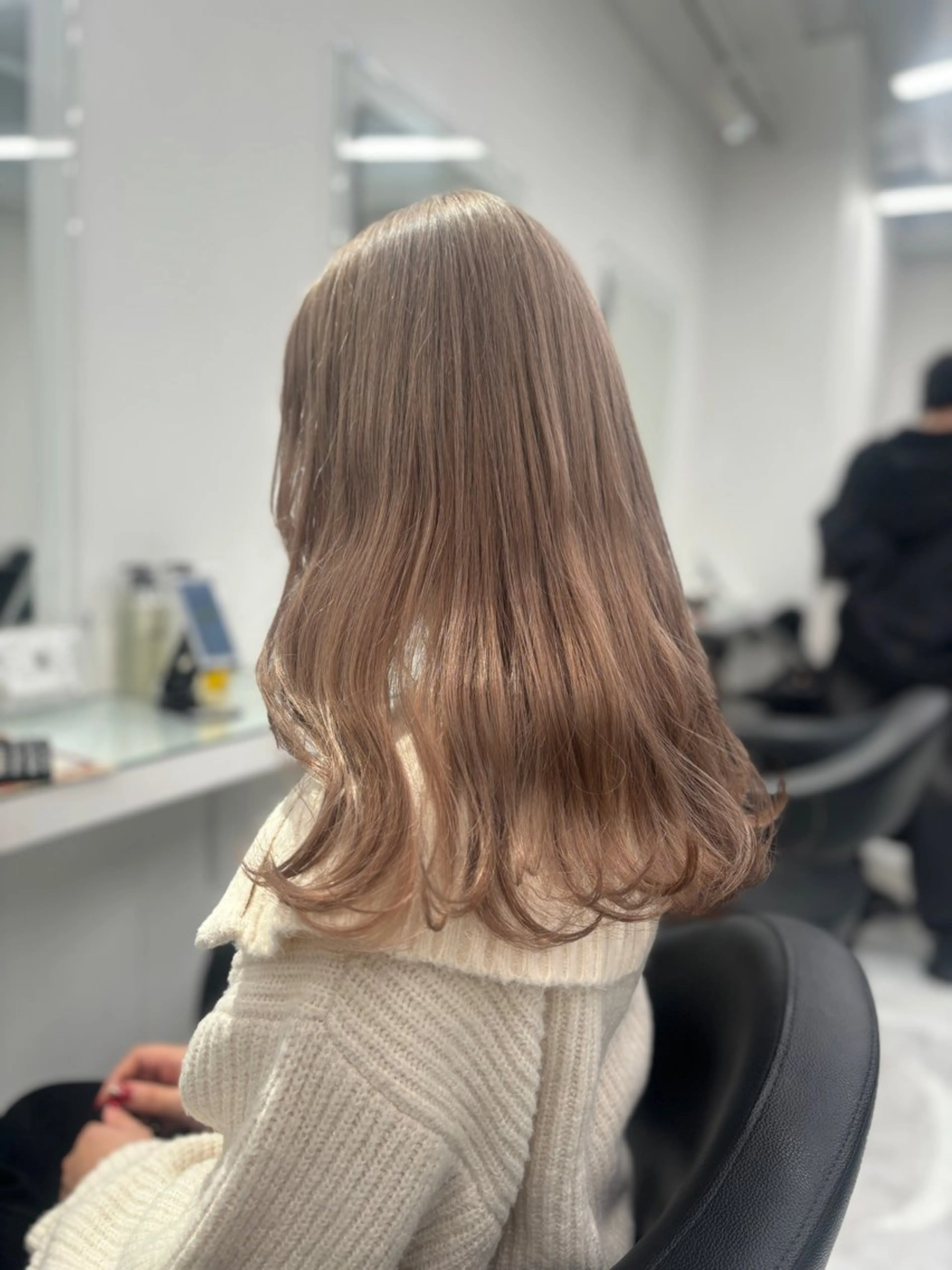 ロング カラー 💖ミルクティー💖 あかり💖のヘアスタイル