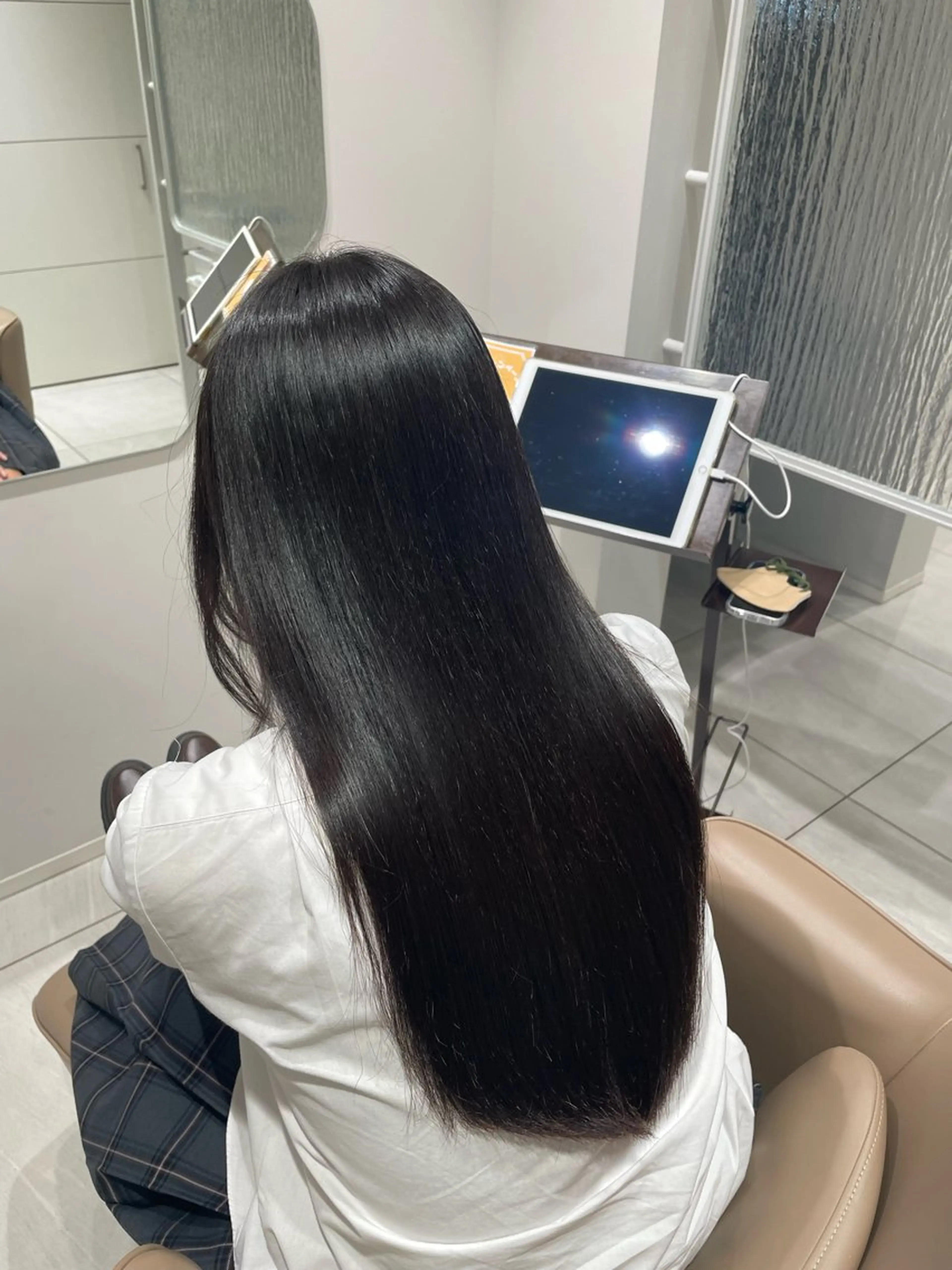 ロング 縮毛矯正 ココロ cocoroのヘアスタイル