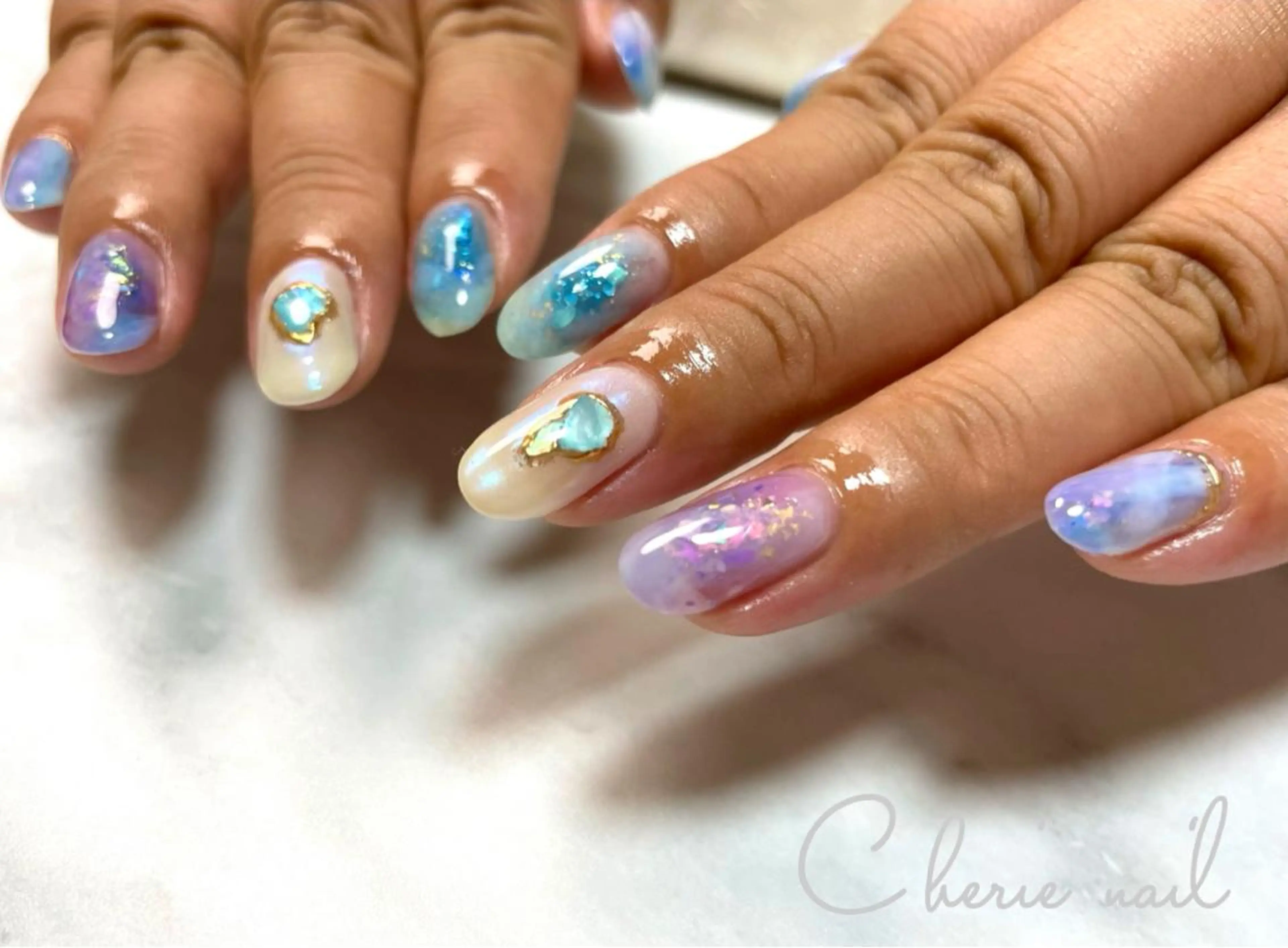 ネイル ハンドネイル Cherienail yunaのネイルデザイン