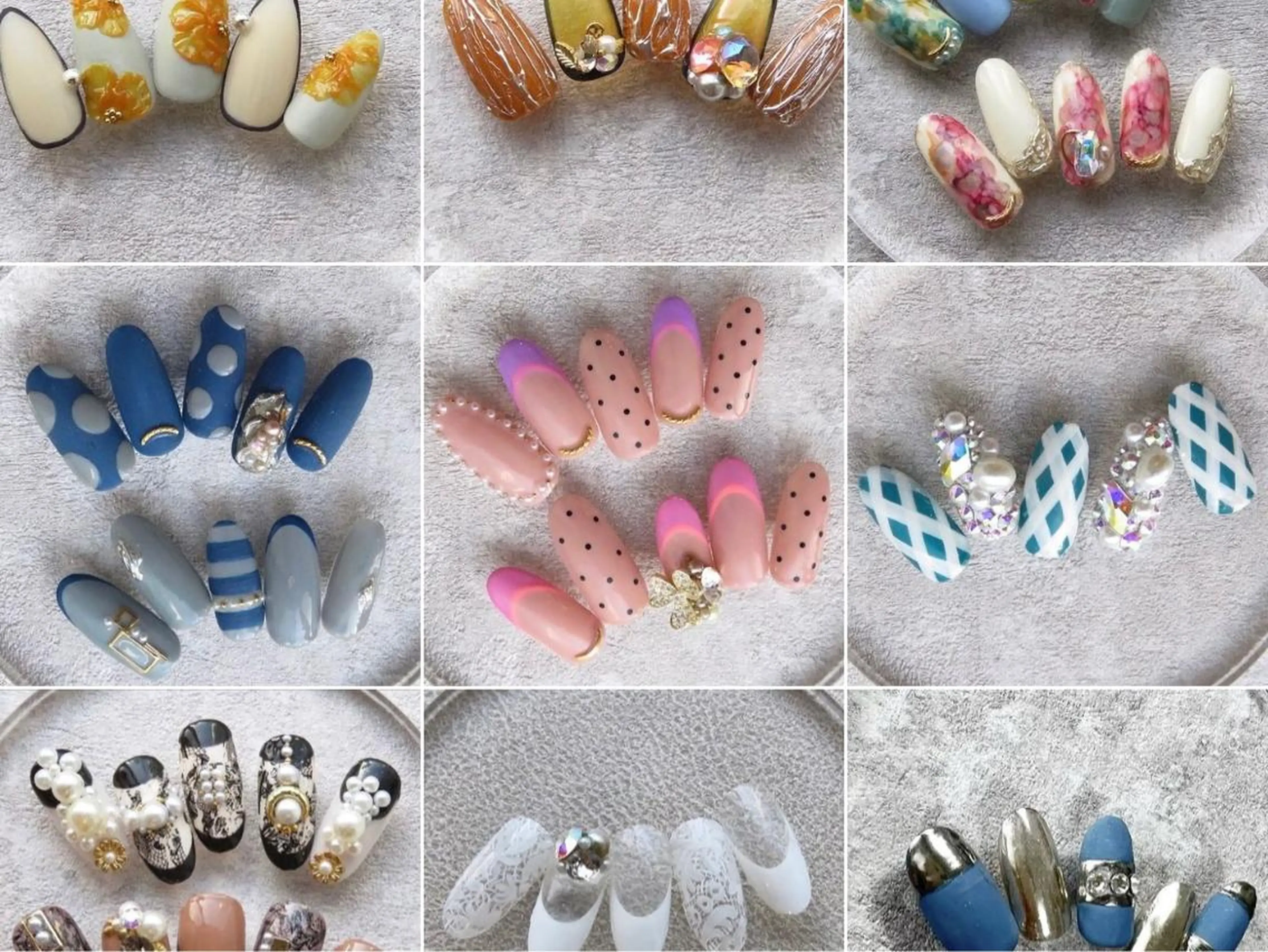 ネイル ONIKA Nail 青山通り店所属・ONIKA Nail 表参道A4🦋2分のネイルデザイン