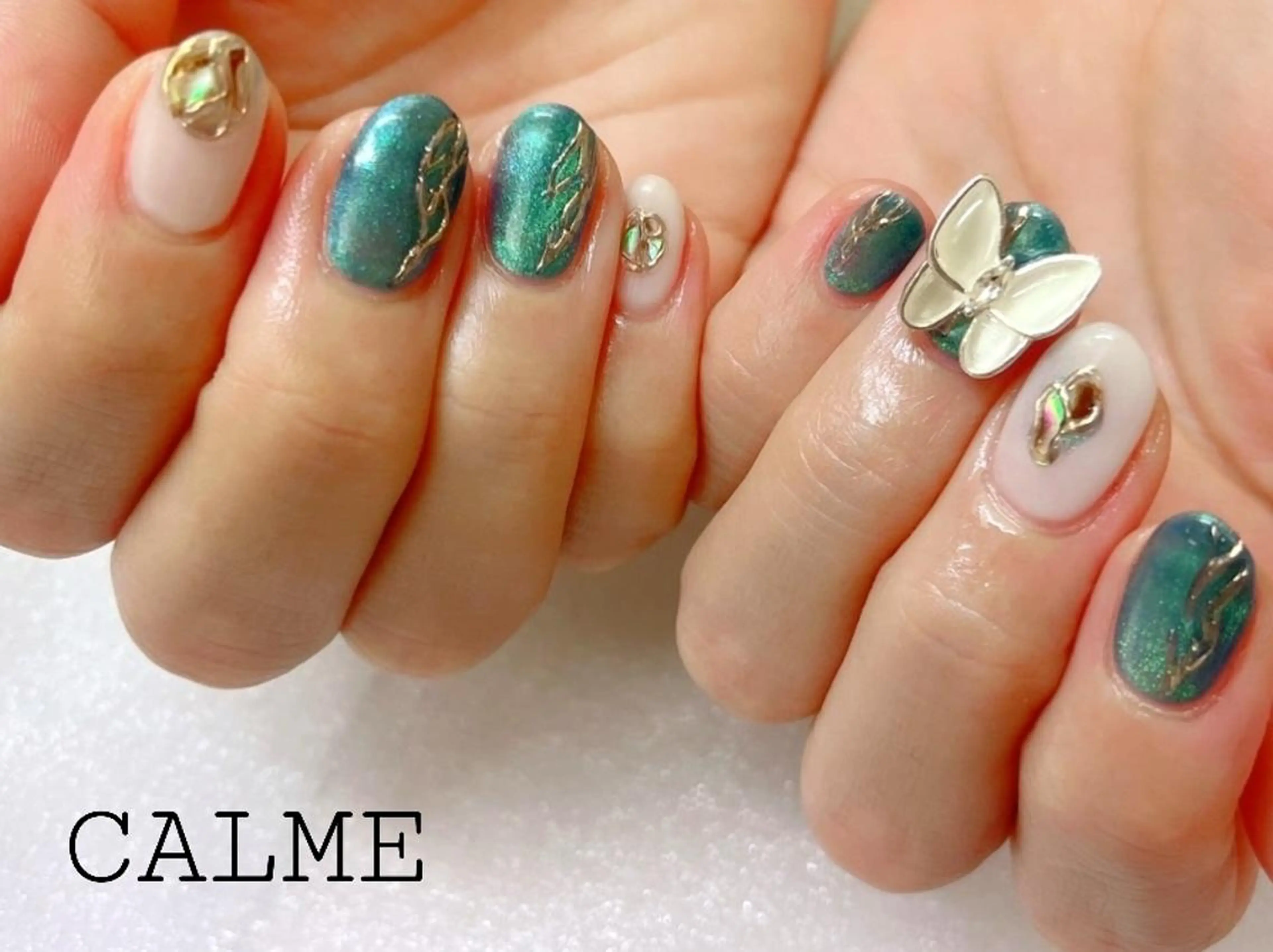 ネイル 持ち込み CALME ♡のネイルデザイン