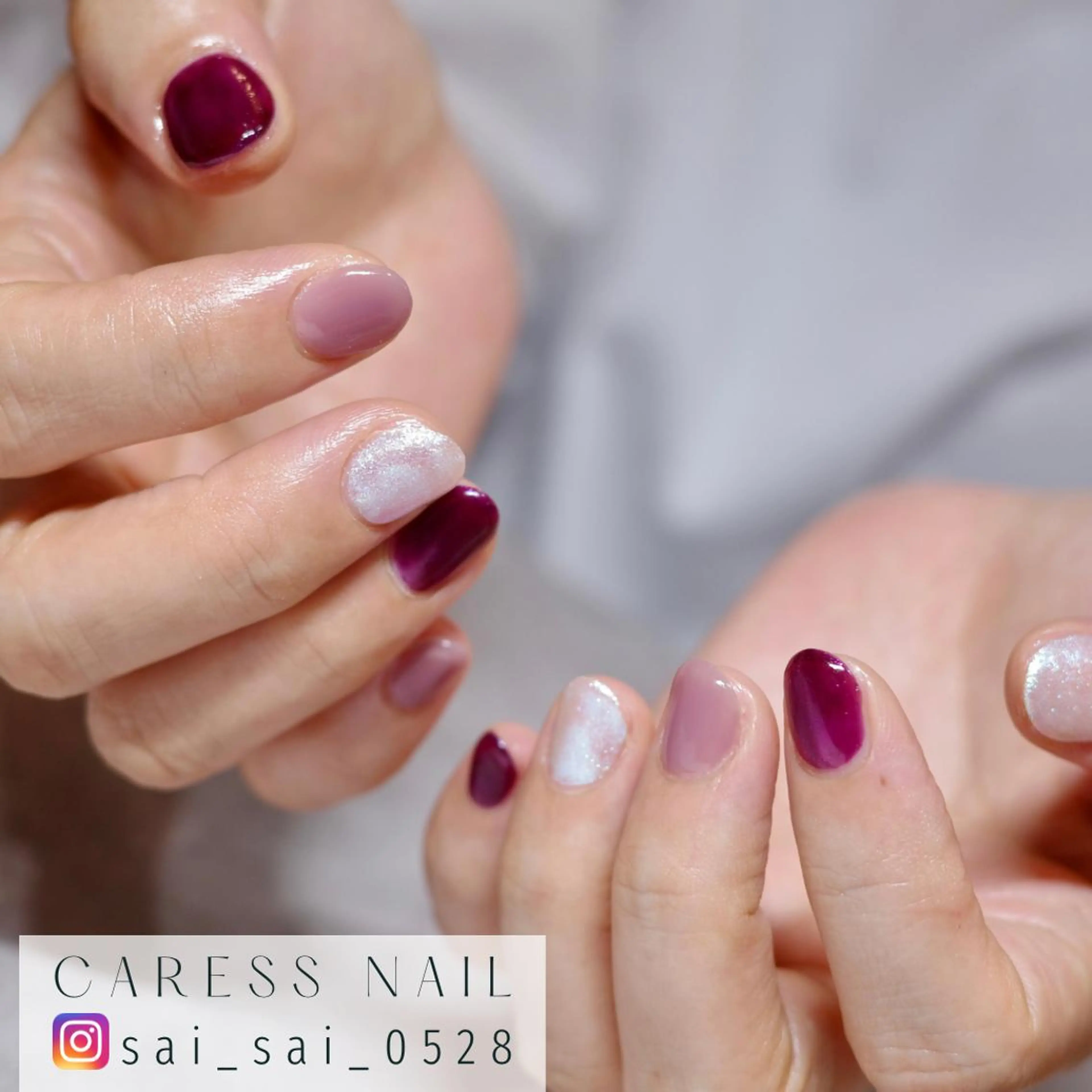 ネイル caress  nail カレスネイル　代々木上原所属・カレスネイル さいのネイルデザイン