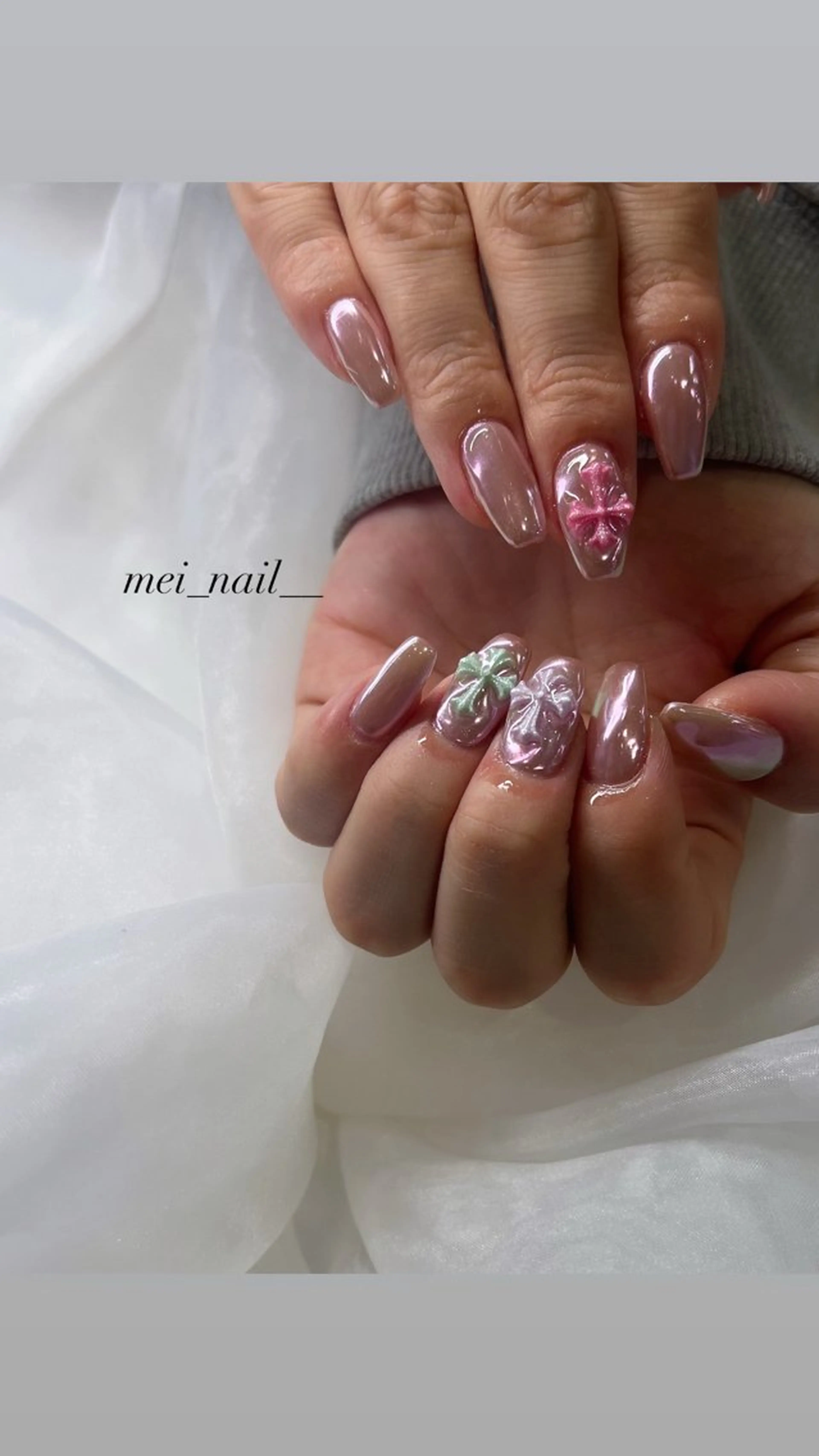 ネイル ハンドネイル est nail所属・永山 芽生子のネイルデザイン