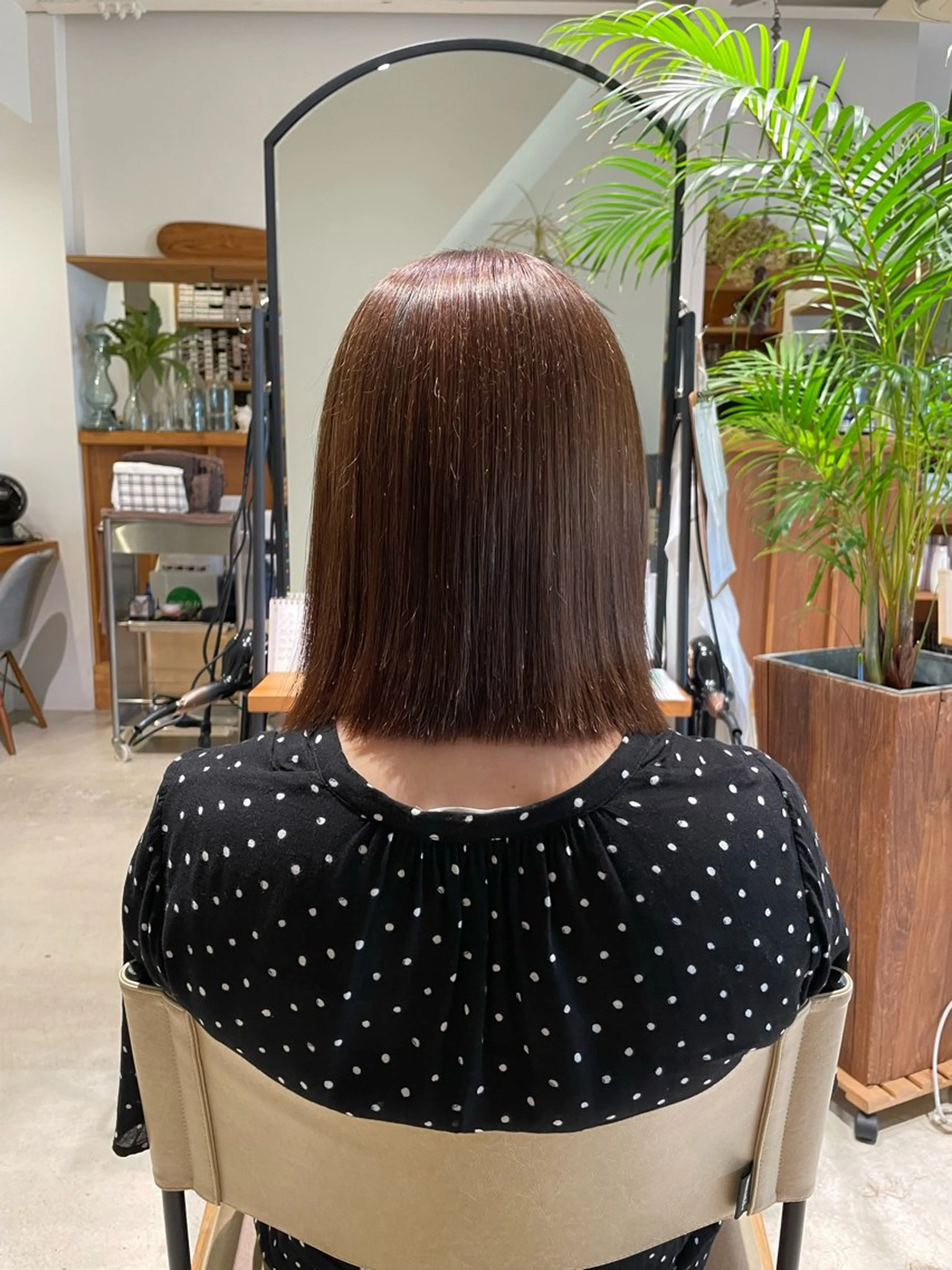 ミディアム PARAISO南公園店所属・パライソ南公園店 中根 奈緒のヘアスタイル