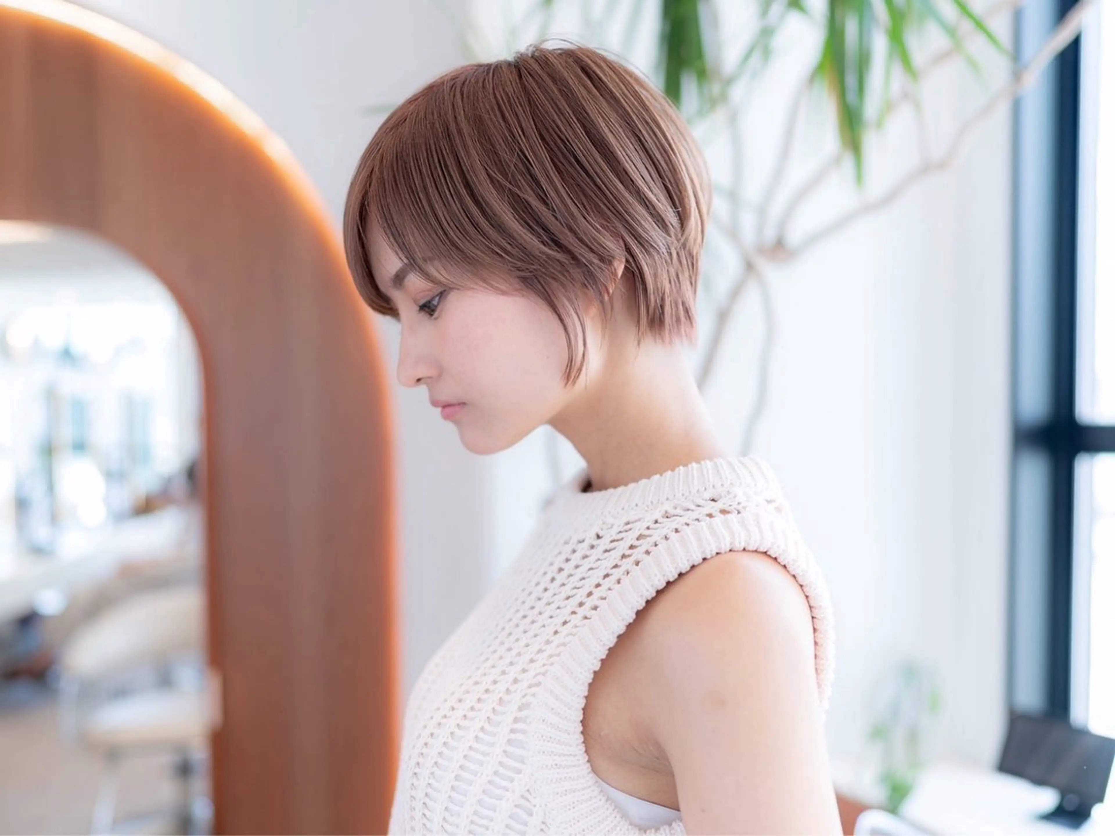 ショート ショートボブ 丸みショート ボブ 髪質改善 ショートヘア 渋谷ボブ/ショート 特化田中航平のヘアスタイル