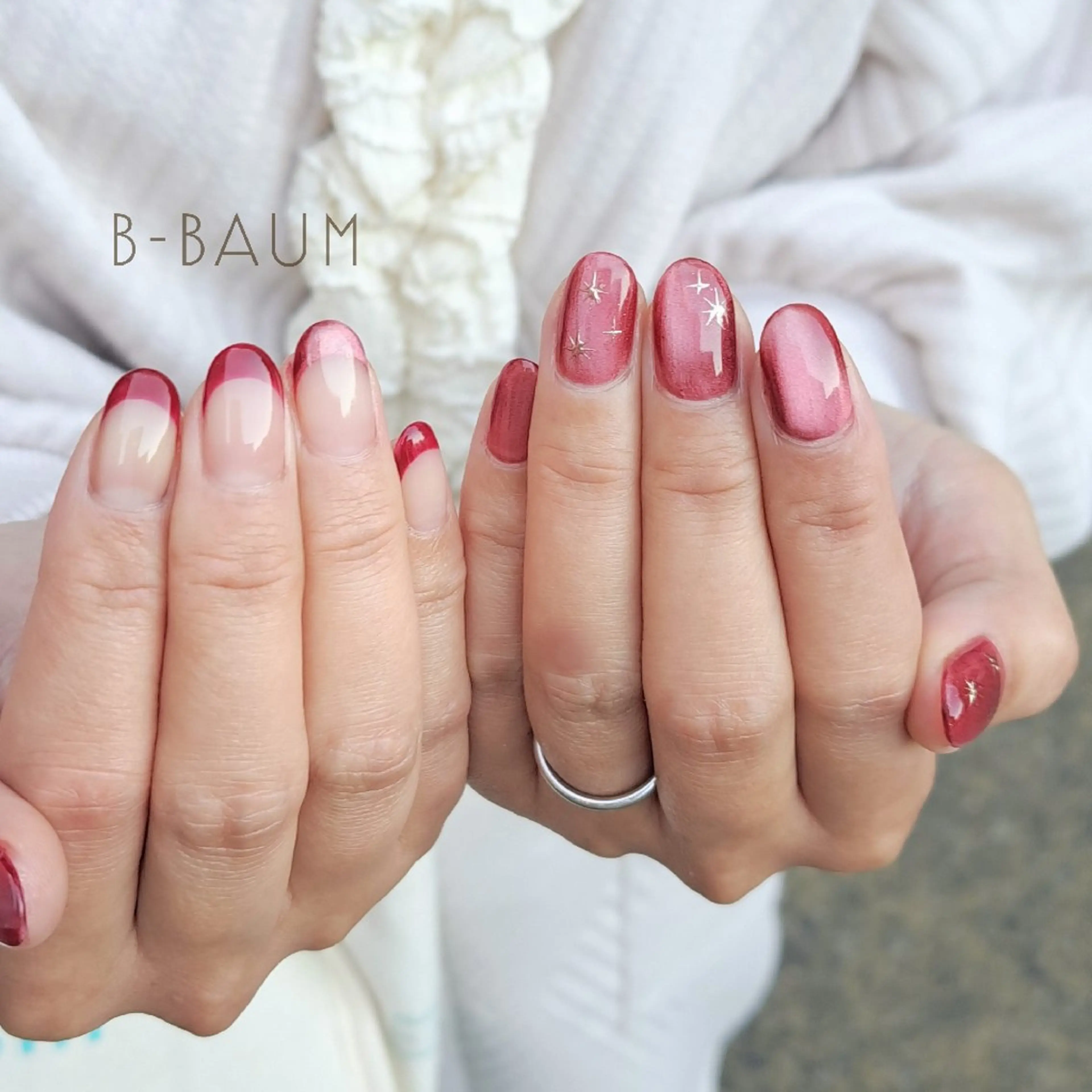 ネイル マグネットネイル ハンドネイル B-BAUM  nailsalon のネイルデザイン