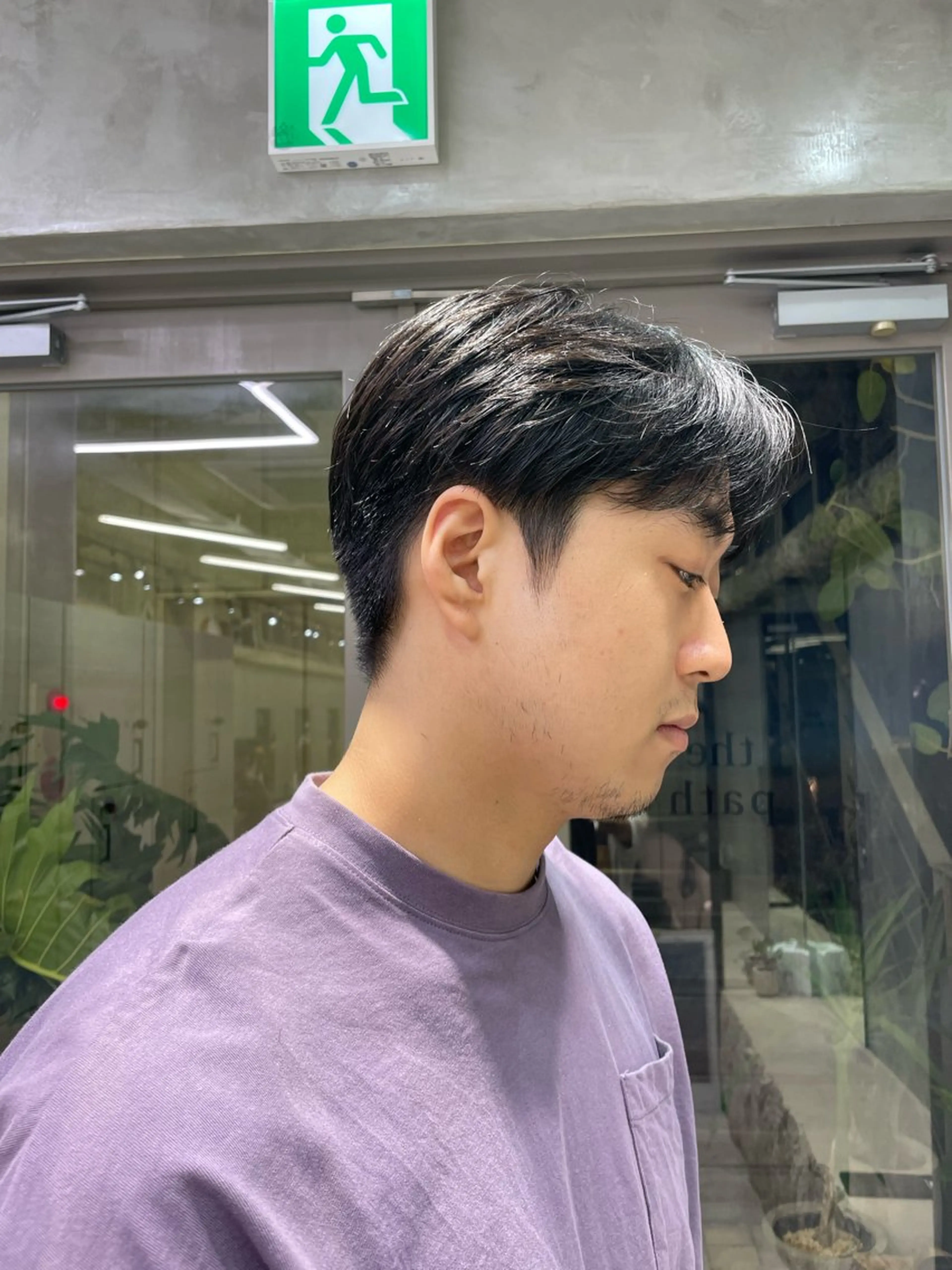 パーマ メンズ ダウンパーマ メンズ韓国風 メンズパーマ the path Seiyaのヘアスタイル