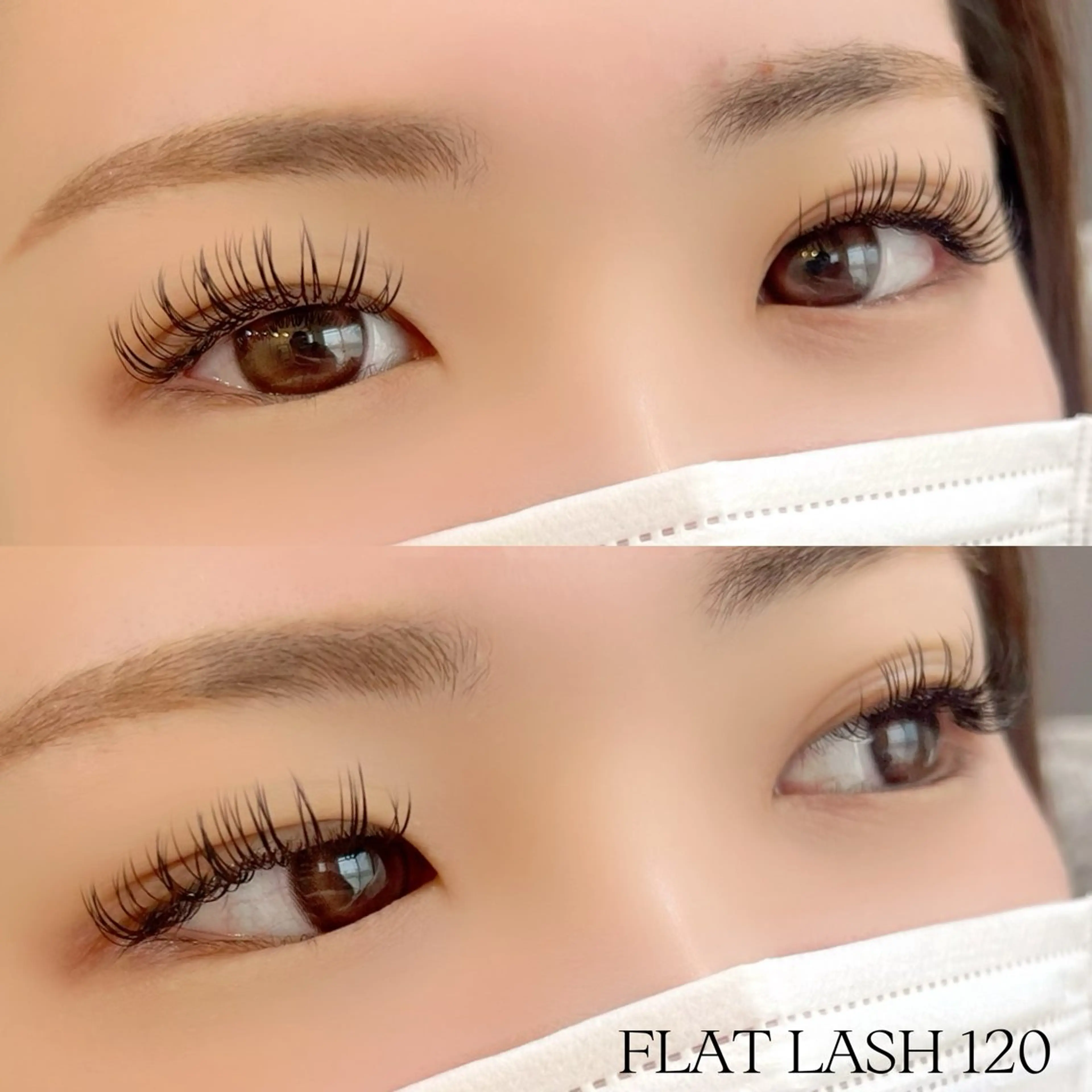 マツエク・マツパ フラットラッシュ mk eyelashのマツエク・マツパデザイン