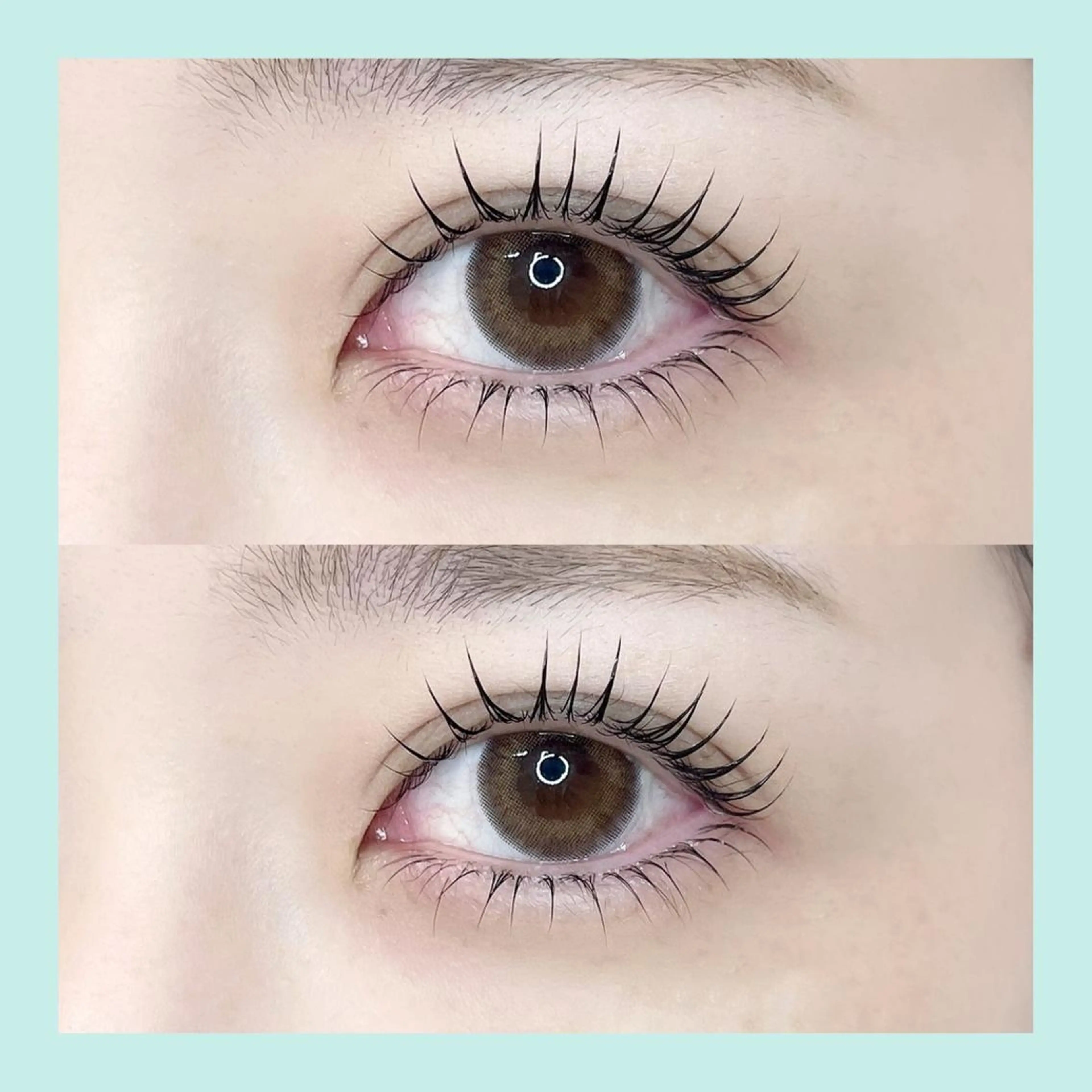 マツエク・マツパ 下まつげエクステ 一重×まつ毛パーマ マツパ SARA annex eyelashのマツエク・マツパデザイン