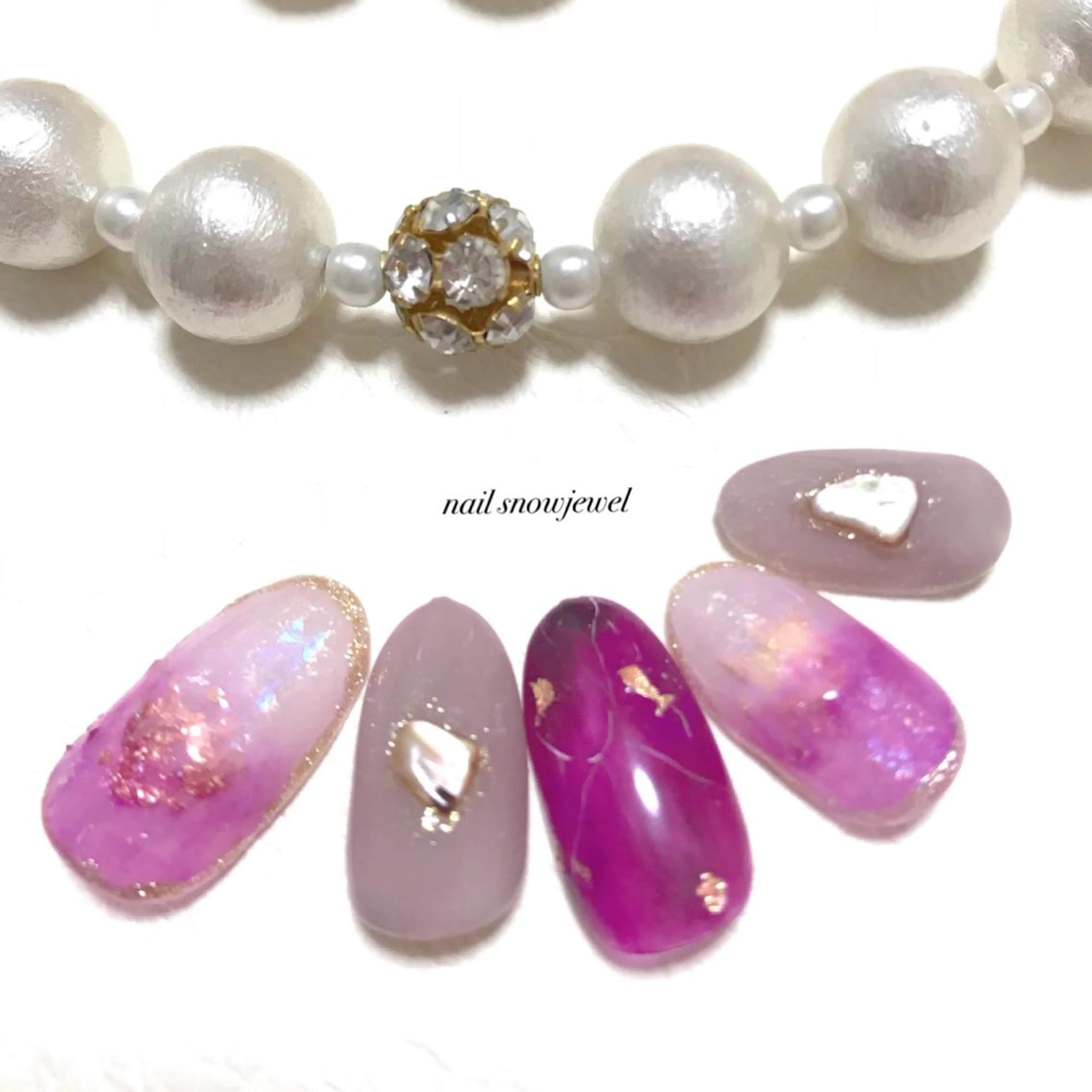 ネイル nail snowjewelのネイルデザイン
