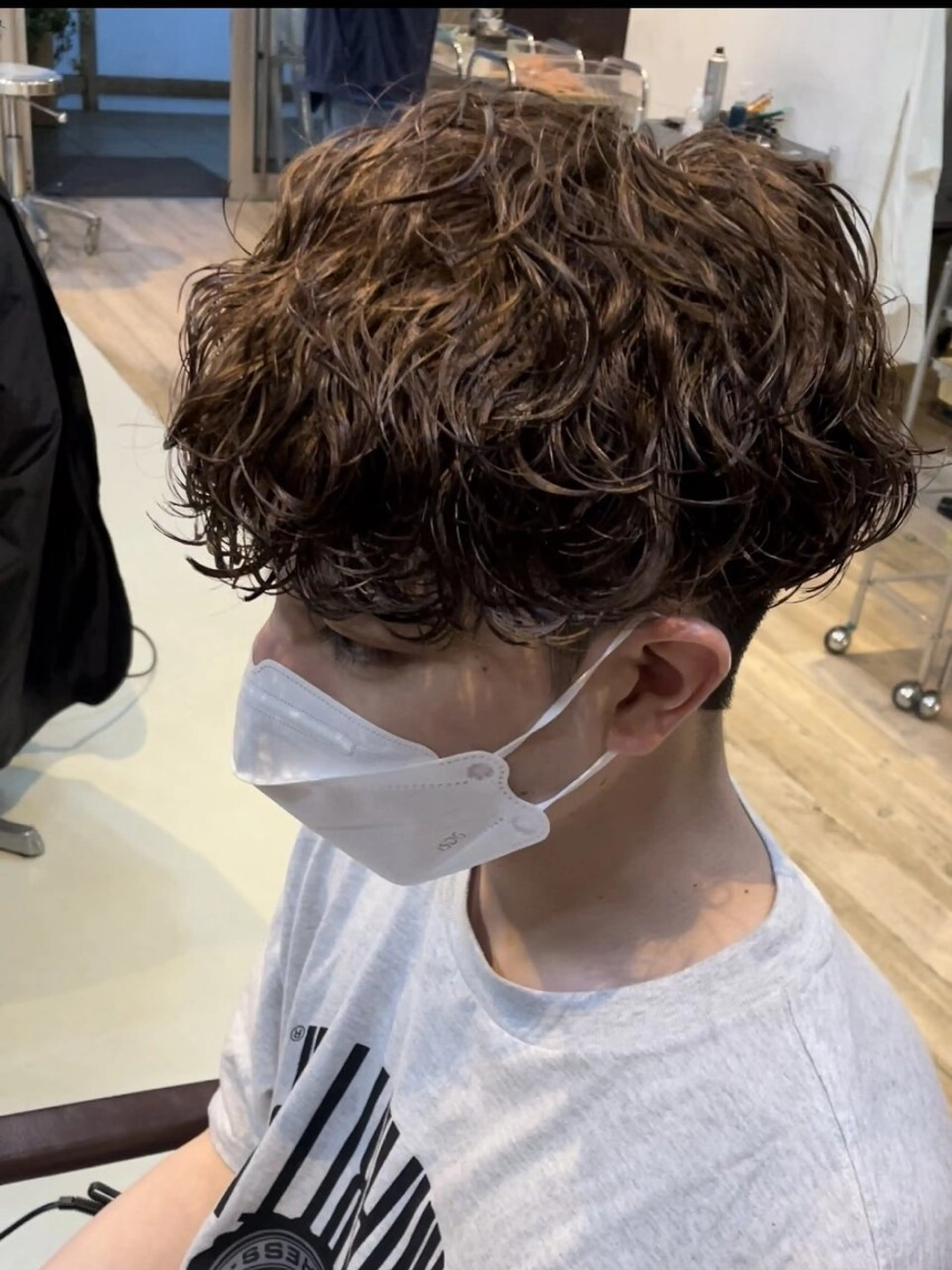 パーマ メンズ メンズパーマ カット パーマ 名古屋シャドウパーマ /伊藤恵悟のヘアスタイル