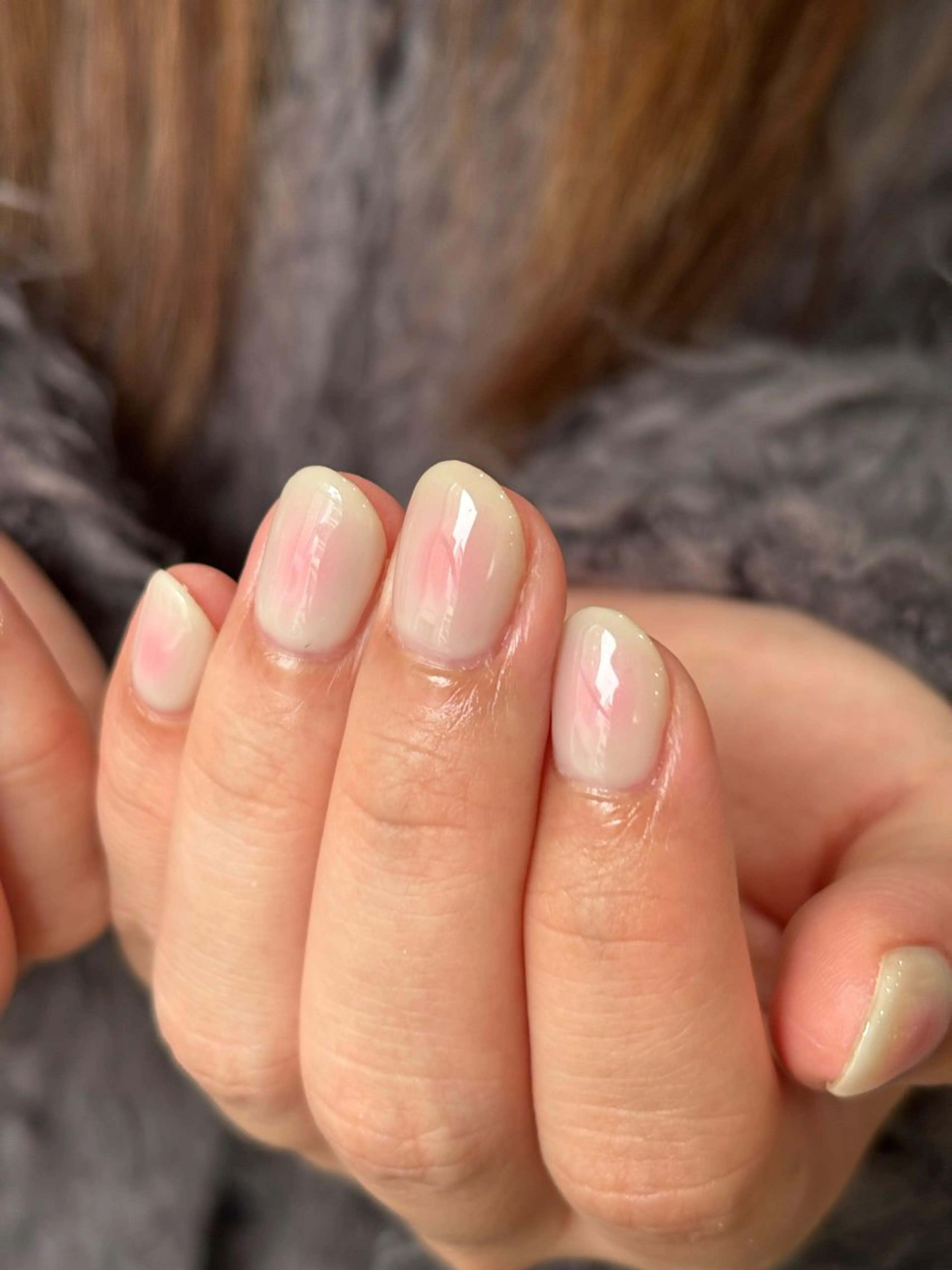 ネイル チークネイル ogura maoのネイルデザイン