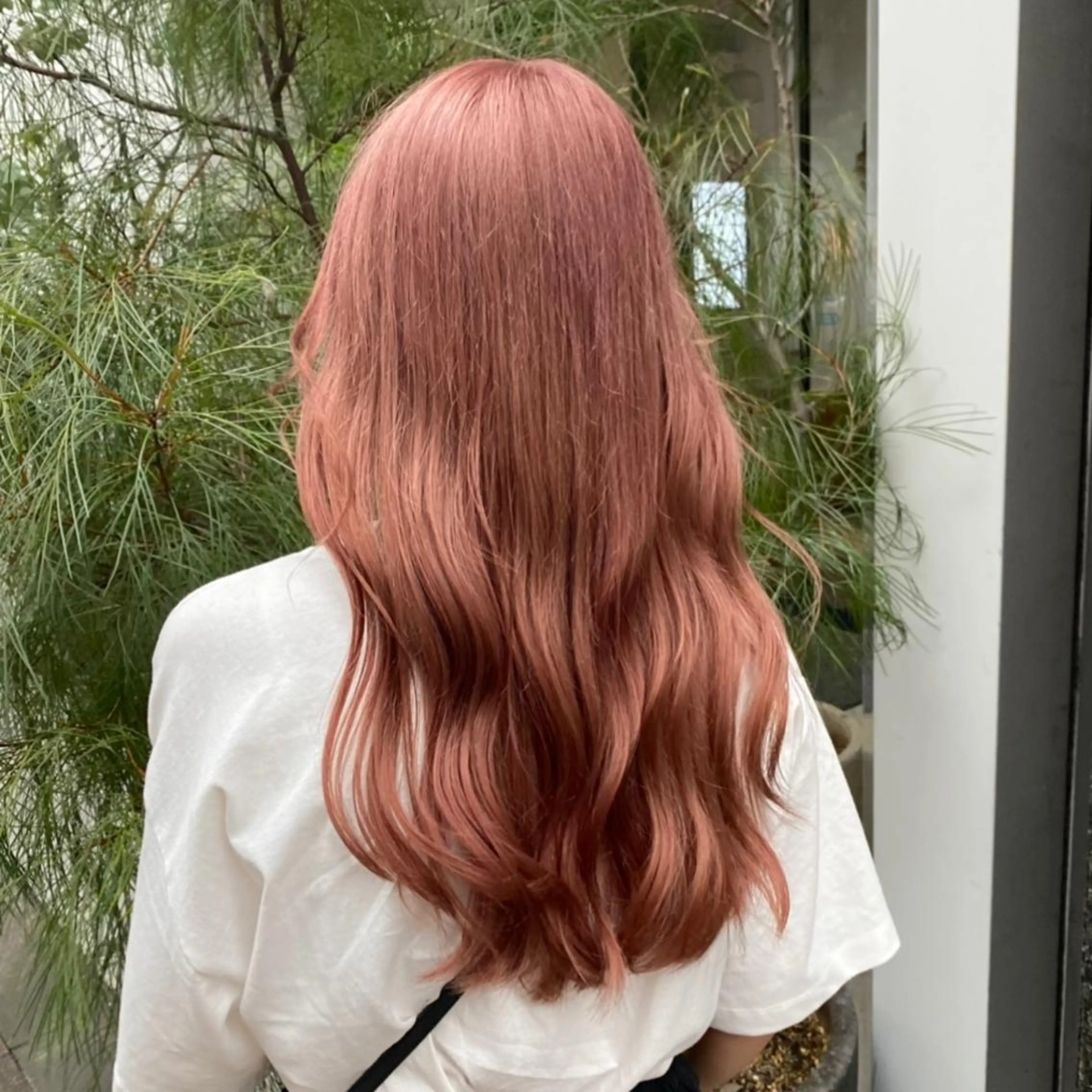 ロング カラー ヘアカラー トリートメント 🌼リナ🌼赤み消し オリーブ/ブラウンのヘアスタイル