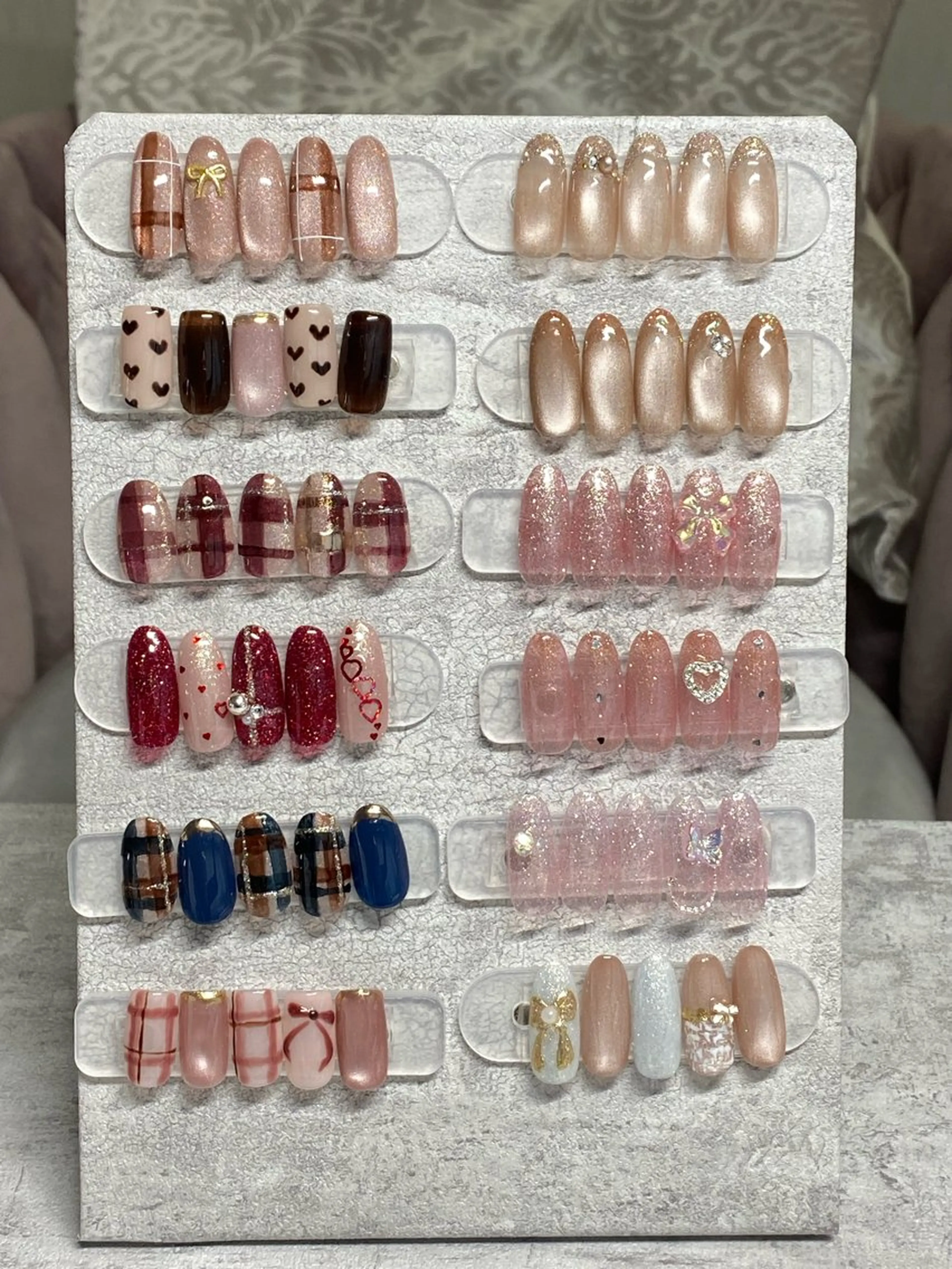(オフあり)チップ10本長さだし➕定額デザインの写真