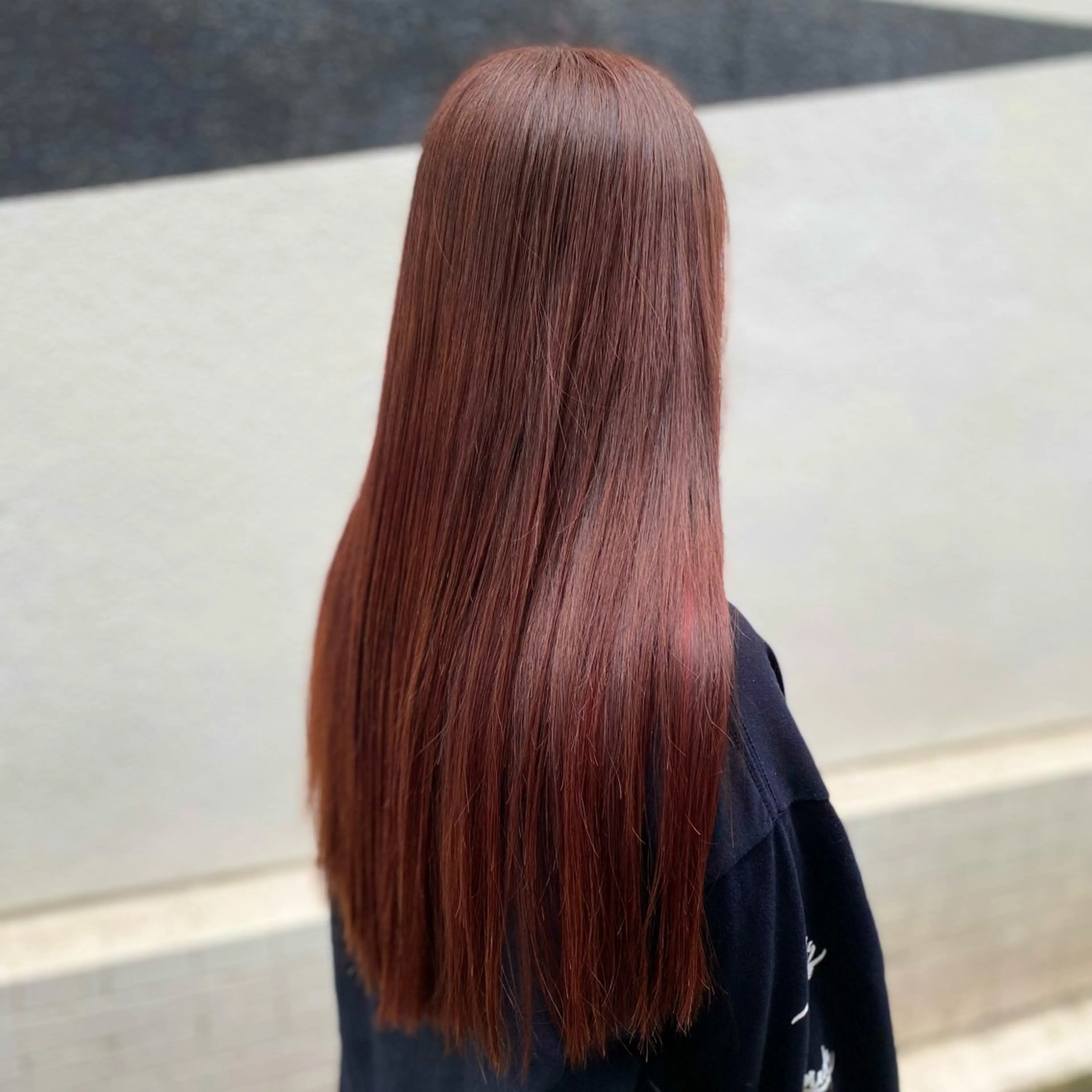 ロング カット ヘアカラー トリートメント GLOSS♡ ヤマガミコウジのヘアスタイル