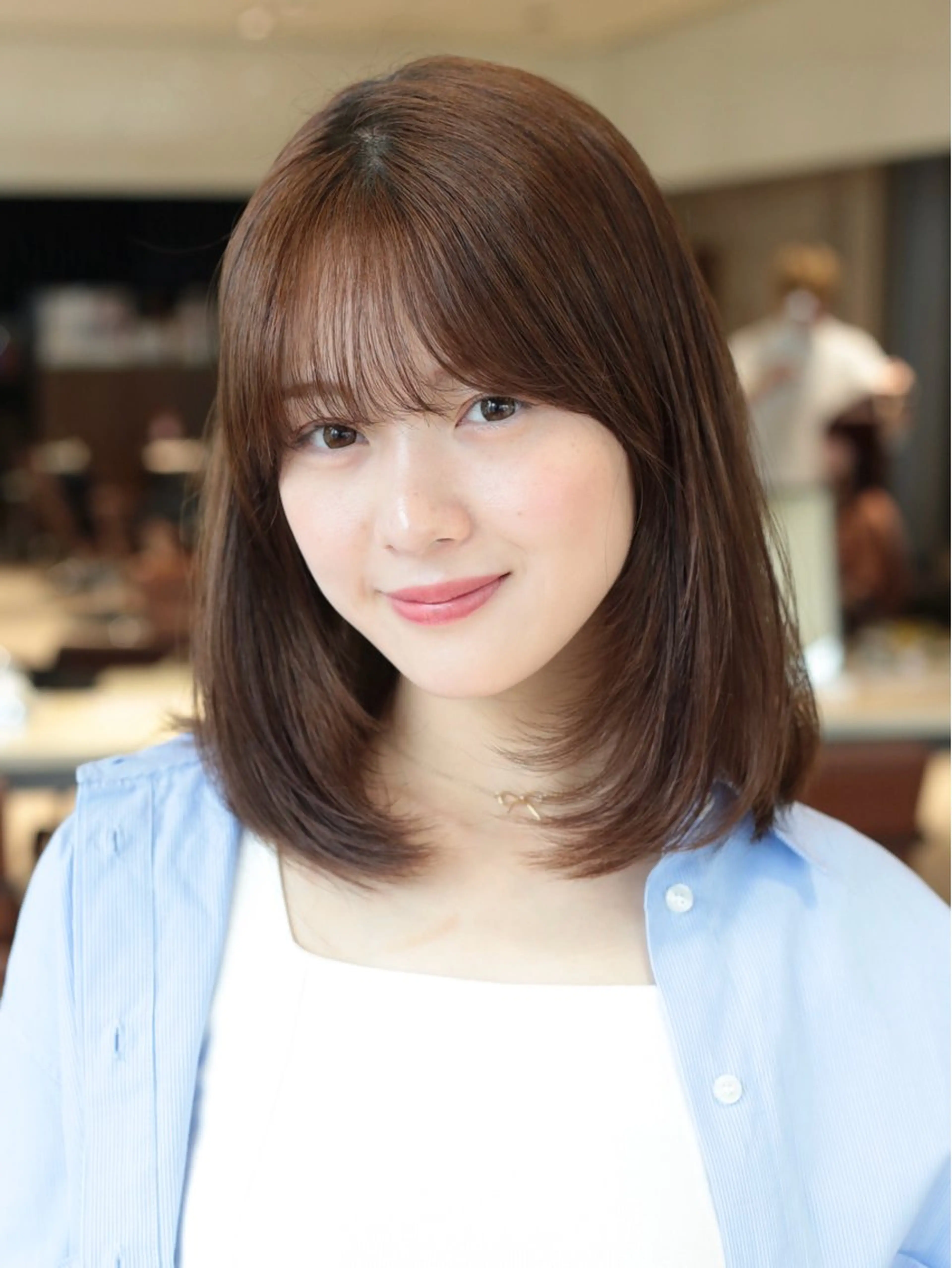 ミディアム カラー カット ヘアカラー トリートメント 髙木美緒🌿 レイヤー/アレンジのヘアスタイル