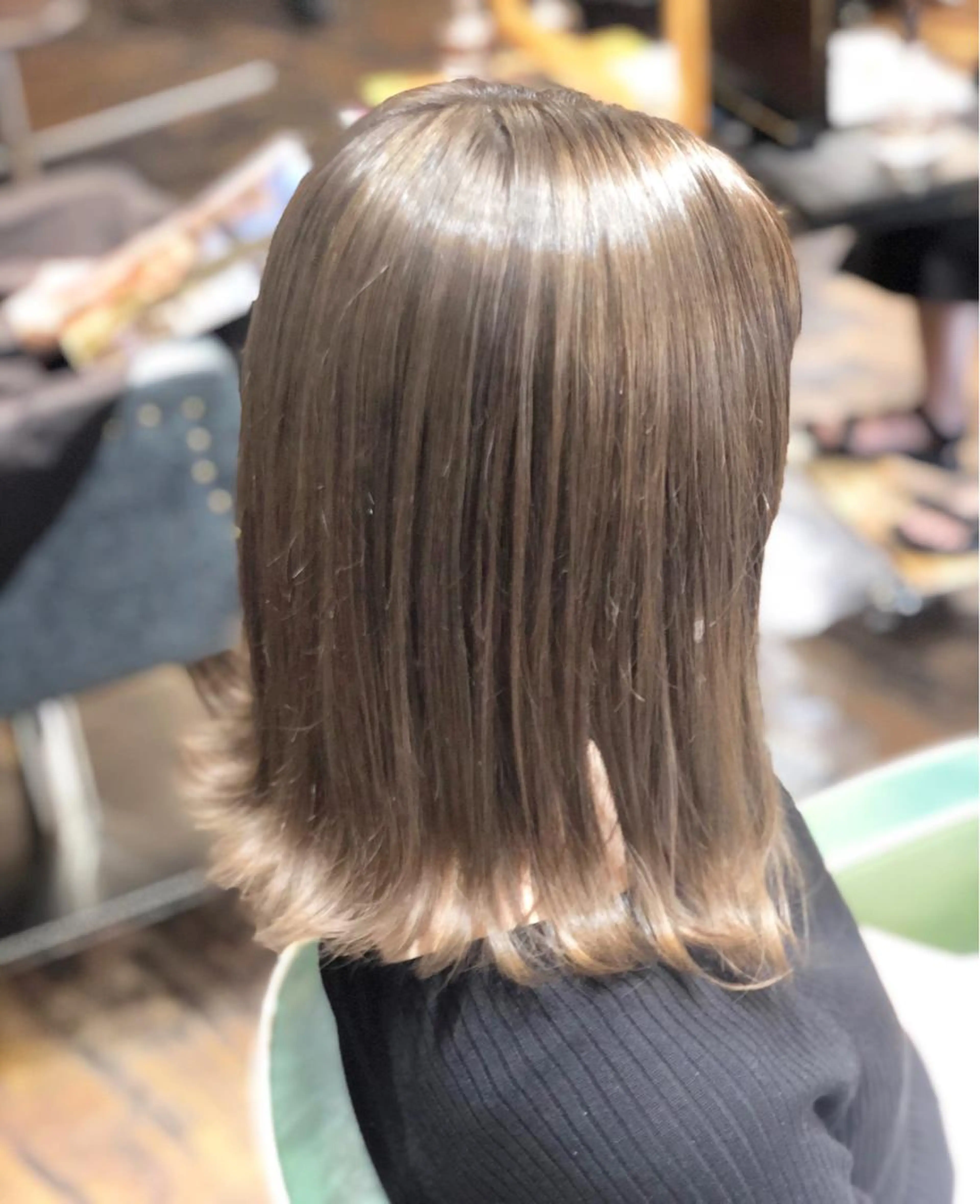 平日限定✨人気のオイルカラー+デザインカット+保湿トリートメント⭕️の写真