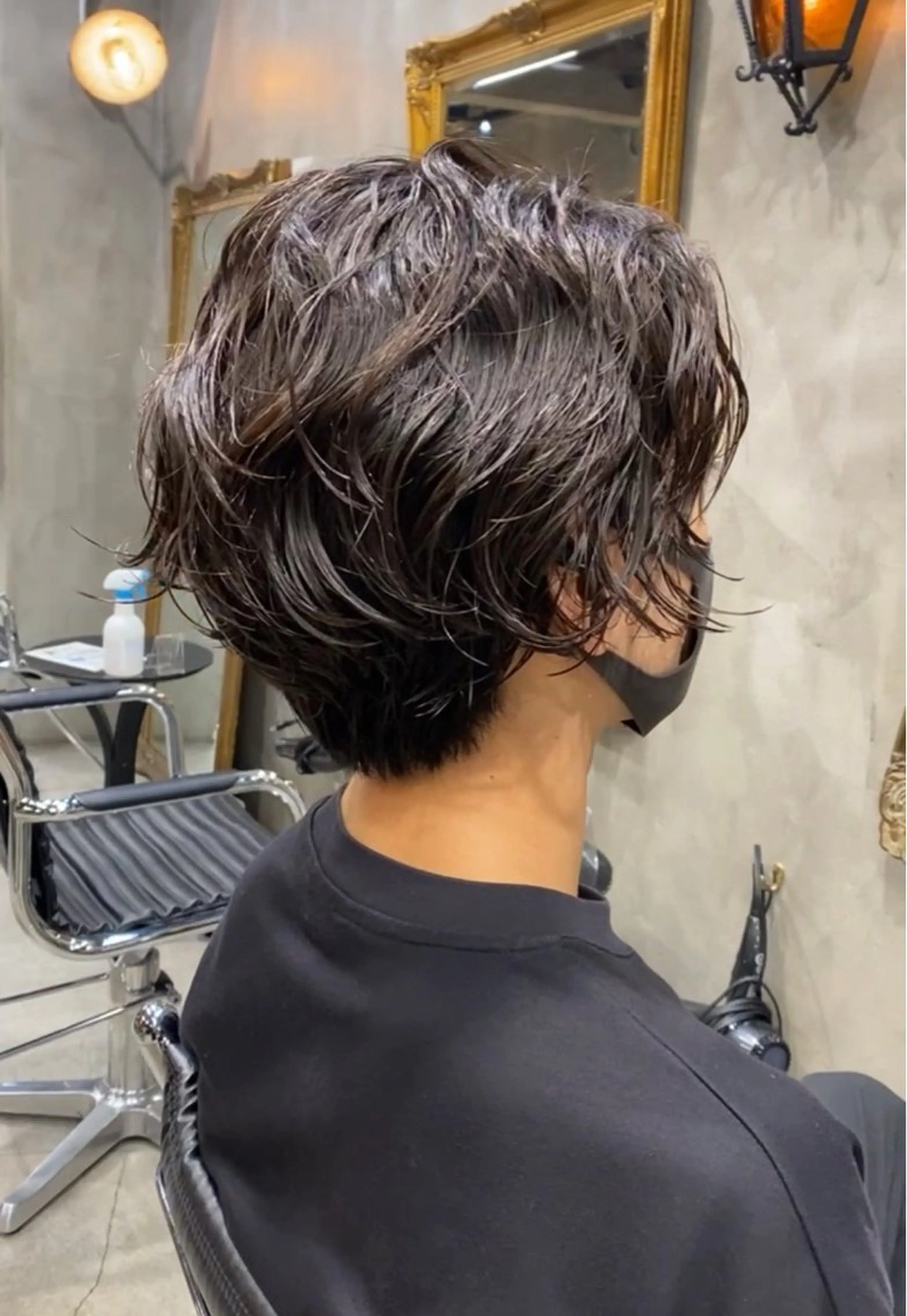 パーマ メンズ 圧倒的透明感カラー ⭐️NAOKIのヘアスタイル