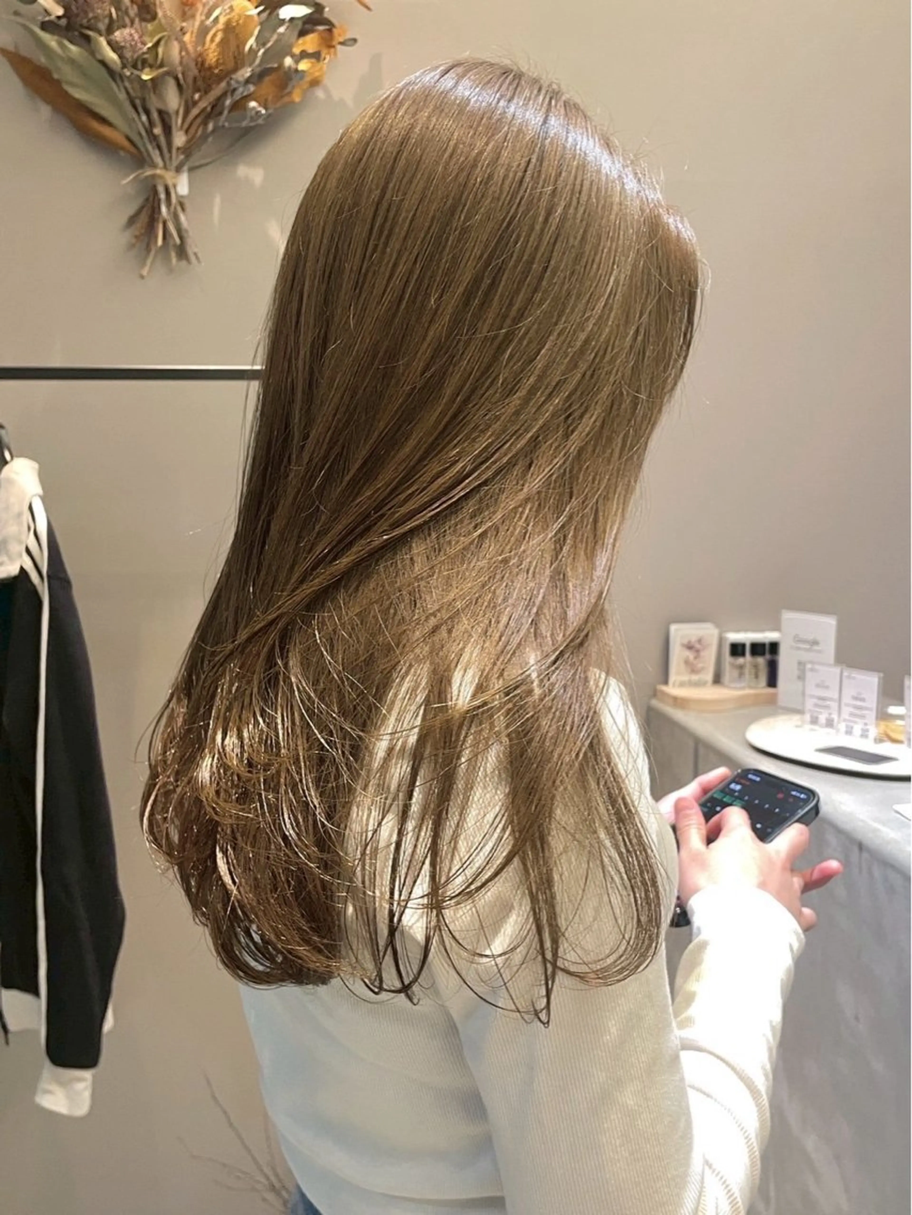ロング カラー ベージュカラー 透明感カラー ヘアカラー niil所属・miyu /niilのヘアスタイル