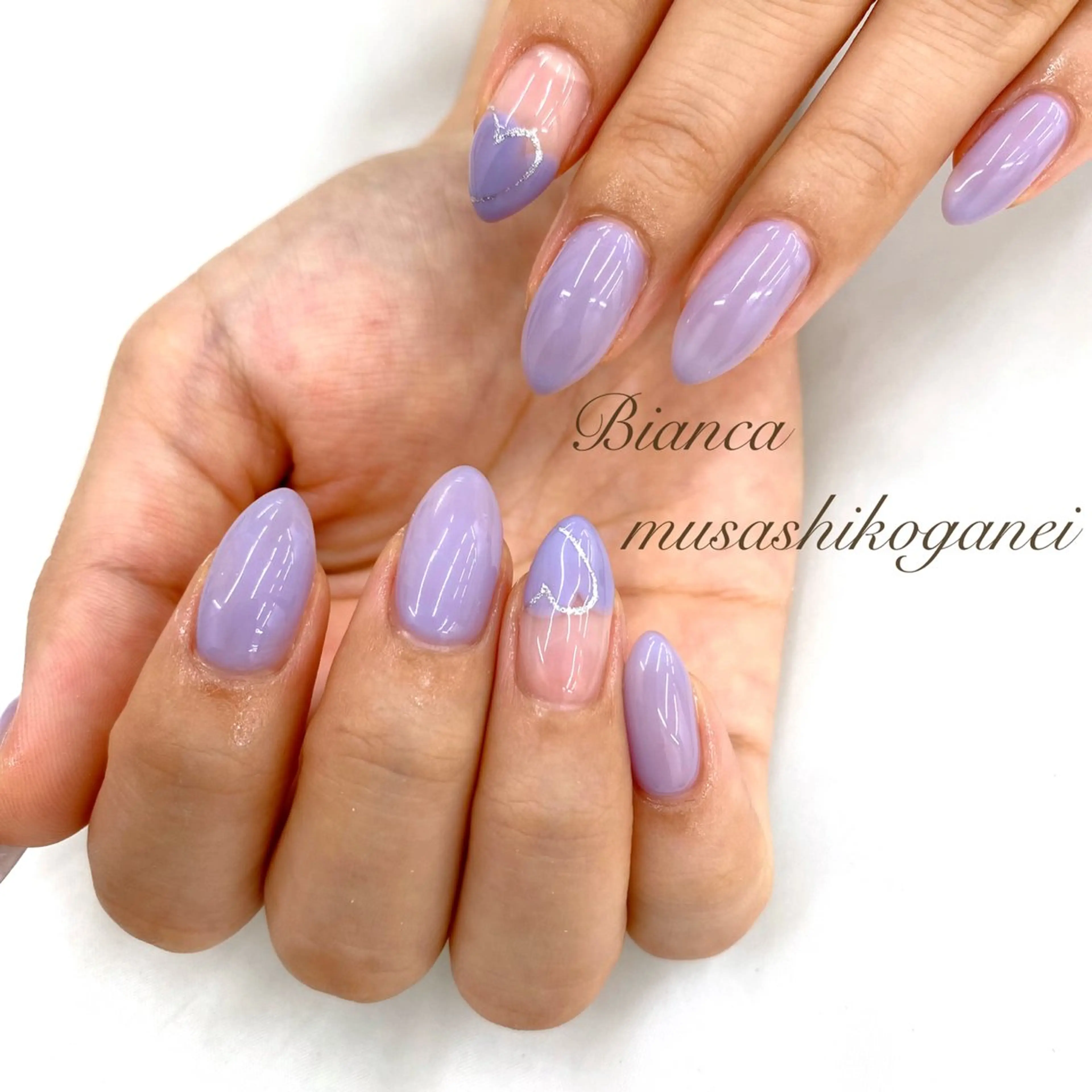 ネイル ハンドネイル Bianca 武蔵小金井 しぎはらのネイルデザイン