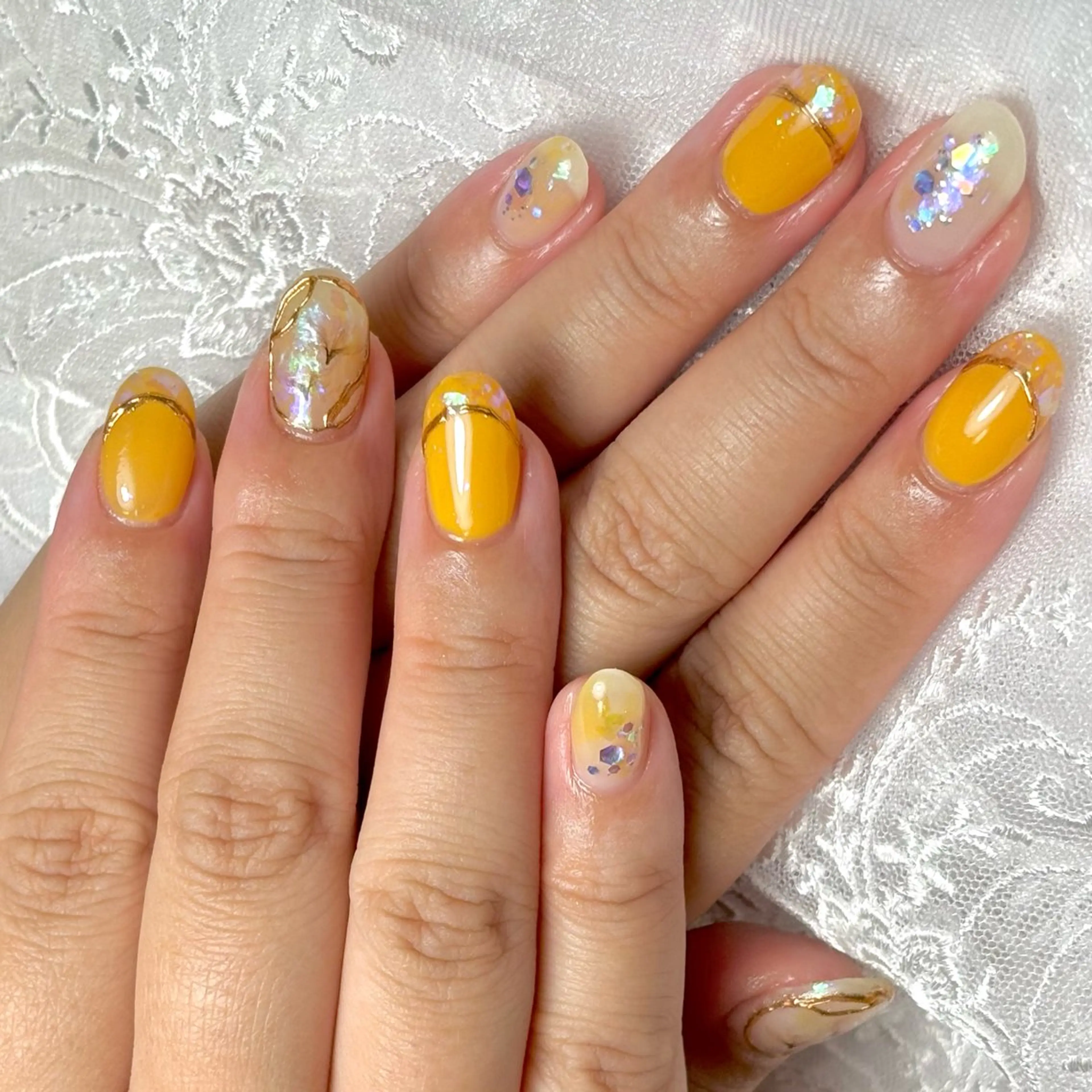 ネイル ニュアンスネイル ハンドネイル Belle　ネイル＆ ホワイトニングサロンのネイルデザイン