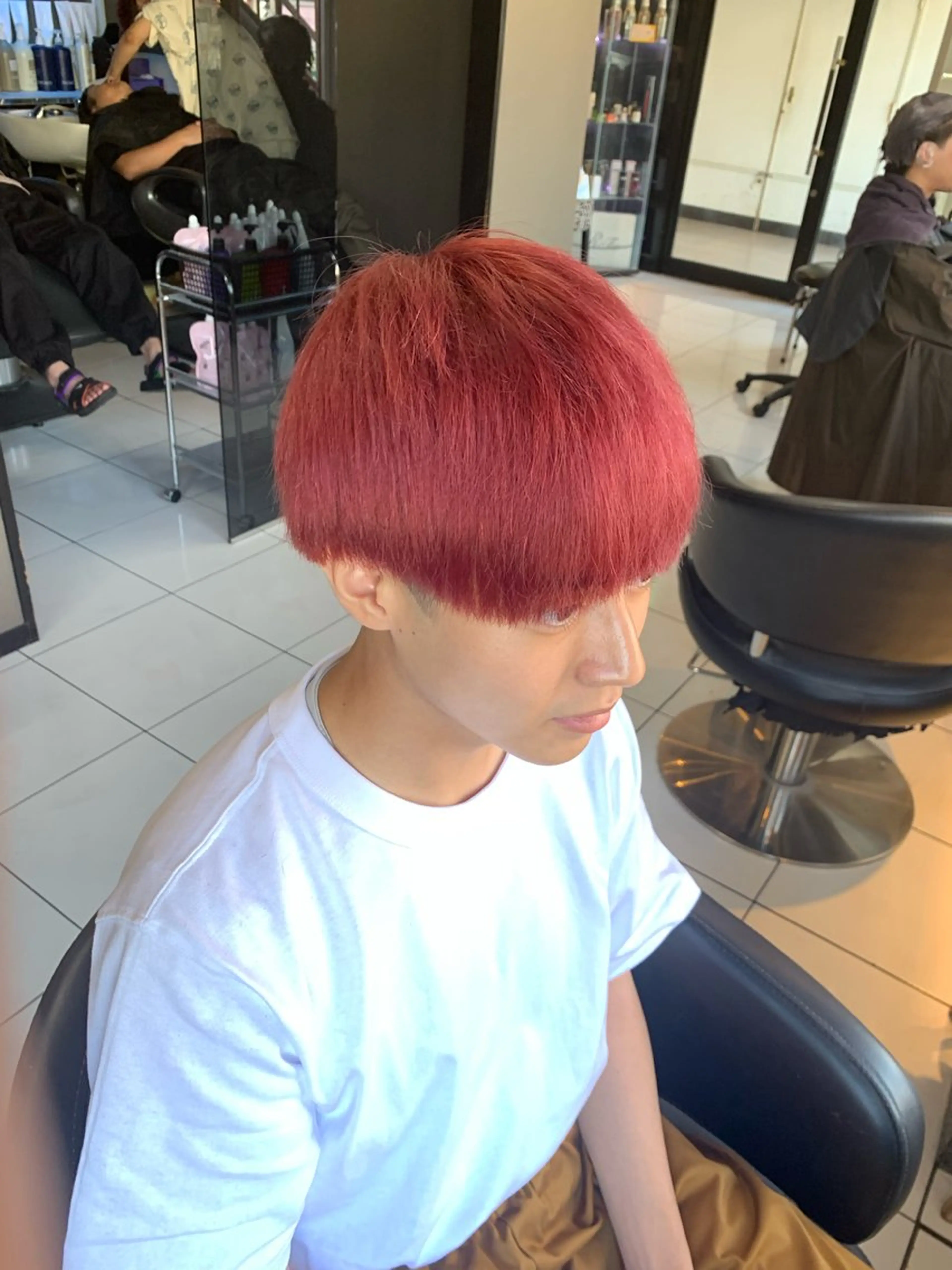 ショート カット ヘアカラー 🔥メンズ特化🔥 佐藤桂崇のヘアスタイル