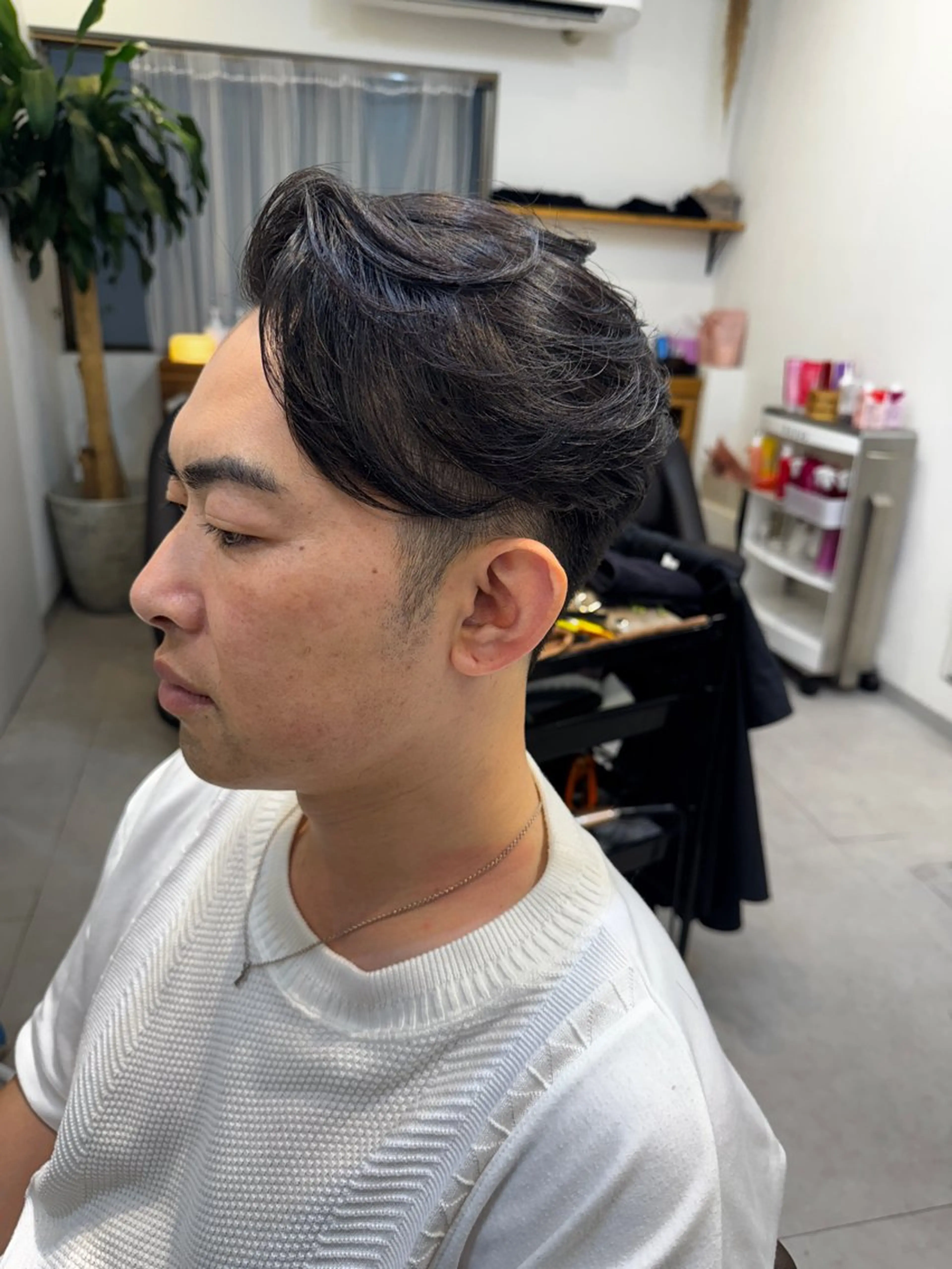 ミディアム パーマ メンズ ミディアムパーマ メンズパーマ ニュアンスパーマ Dxxxx III所属・オシャレ女性目線の 大人メンズ❁⃘*.ﾟのヘアスタイル
