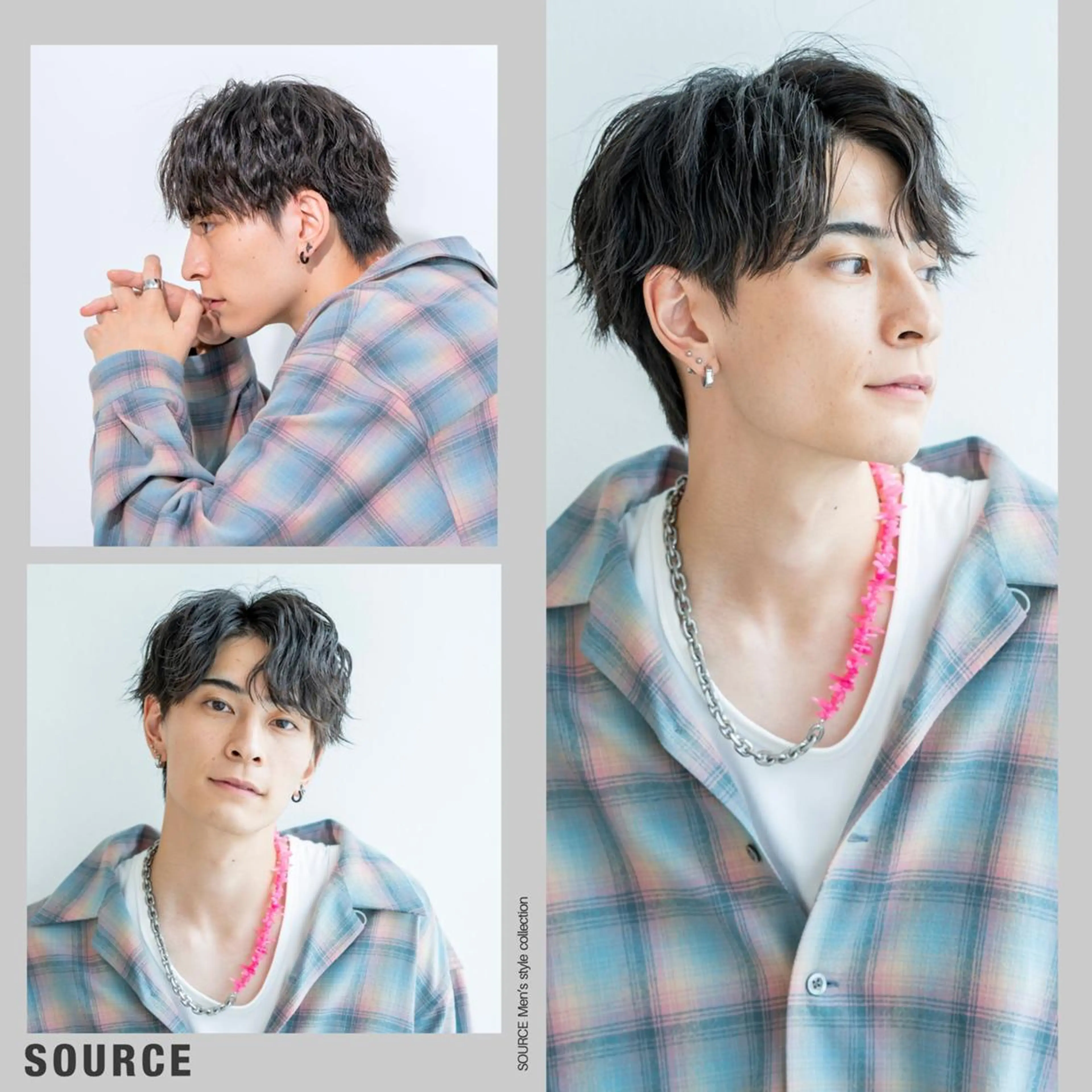 メンズ カット SOURCE 天王寺のヘアスタイル