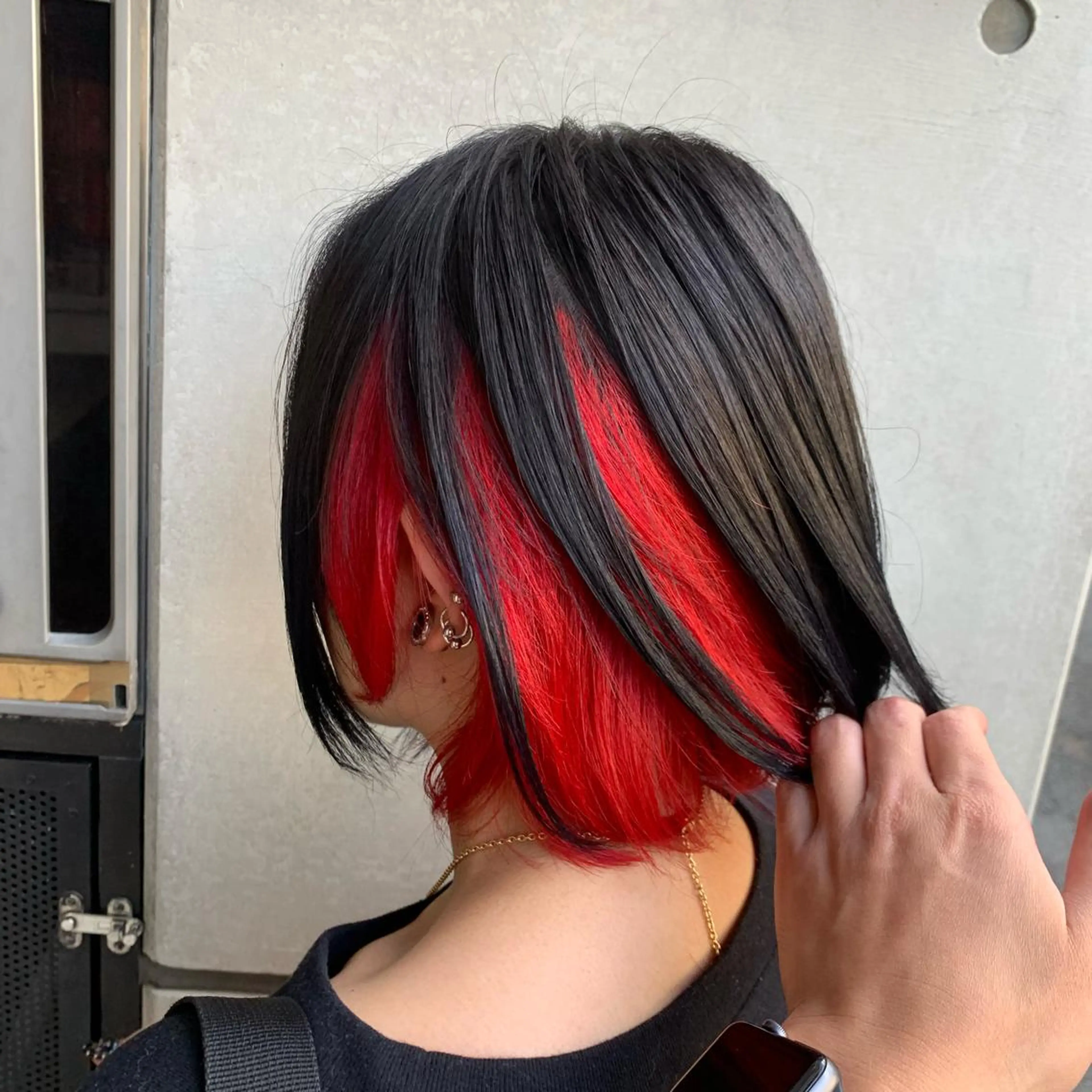 ショート カラー ヘアカラー 及川シゲル 髪質改善講師のヘアスタイル