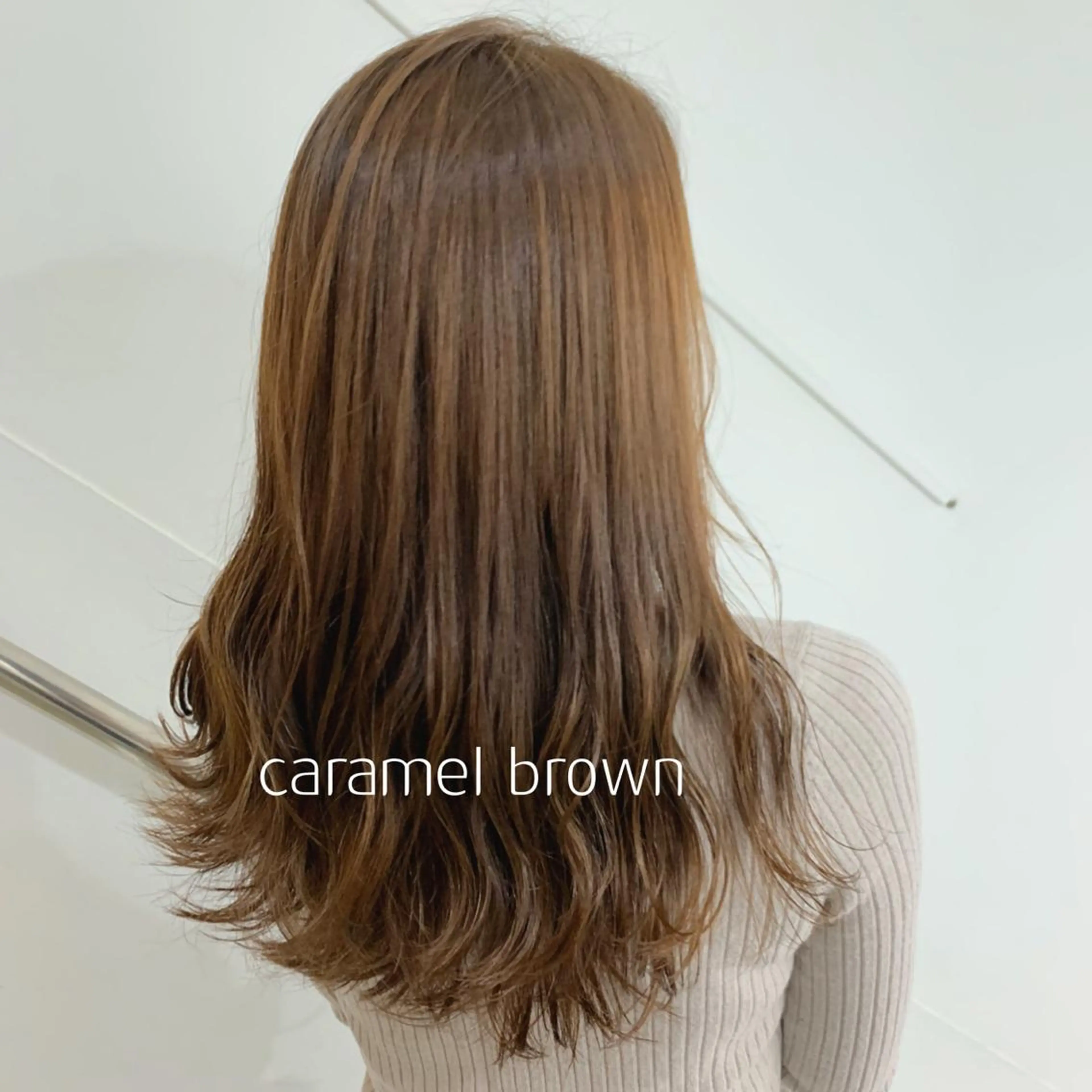 セミロング ヘアカラー 縮毛矯正 Jewel Box所属・髪質改善ストレート 特化⭐️杉本奈稀沙のヘアスタイル