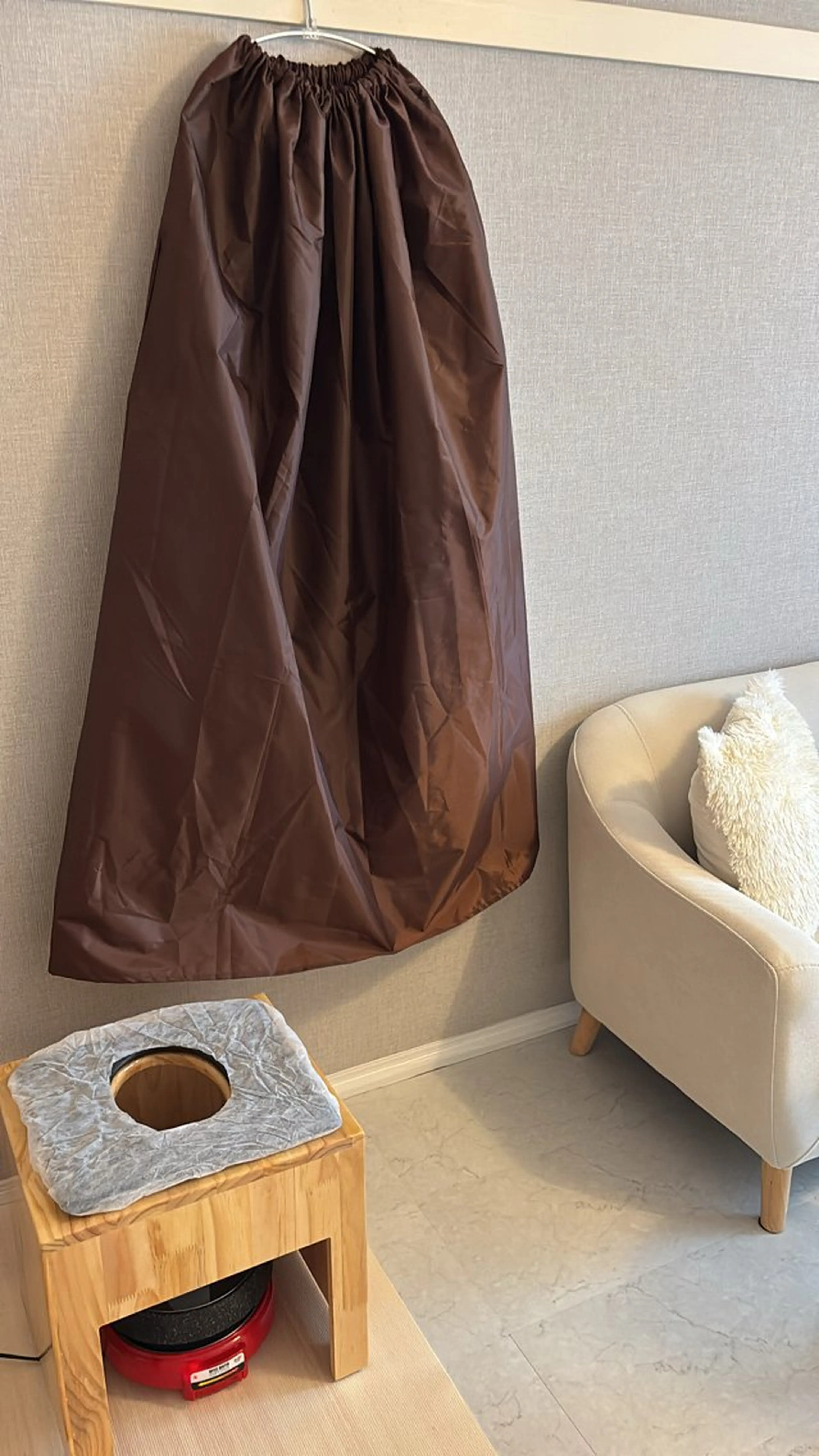 【10月ご新規様限定クーポン🎉】国産100%のよもぎ蒸し30分🌿血流を良くすることによってニキビを改善！冷え/PMSの写真