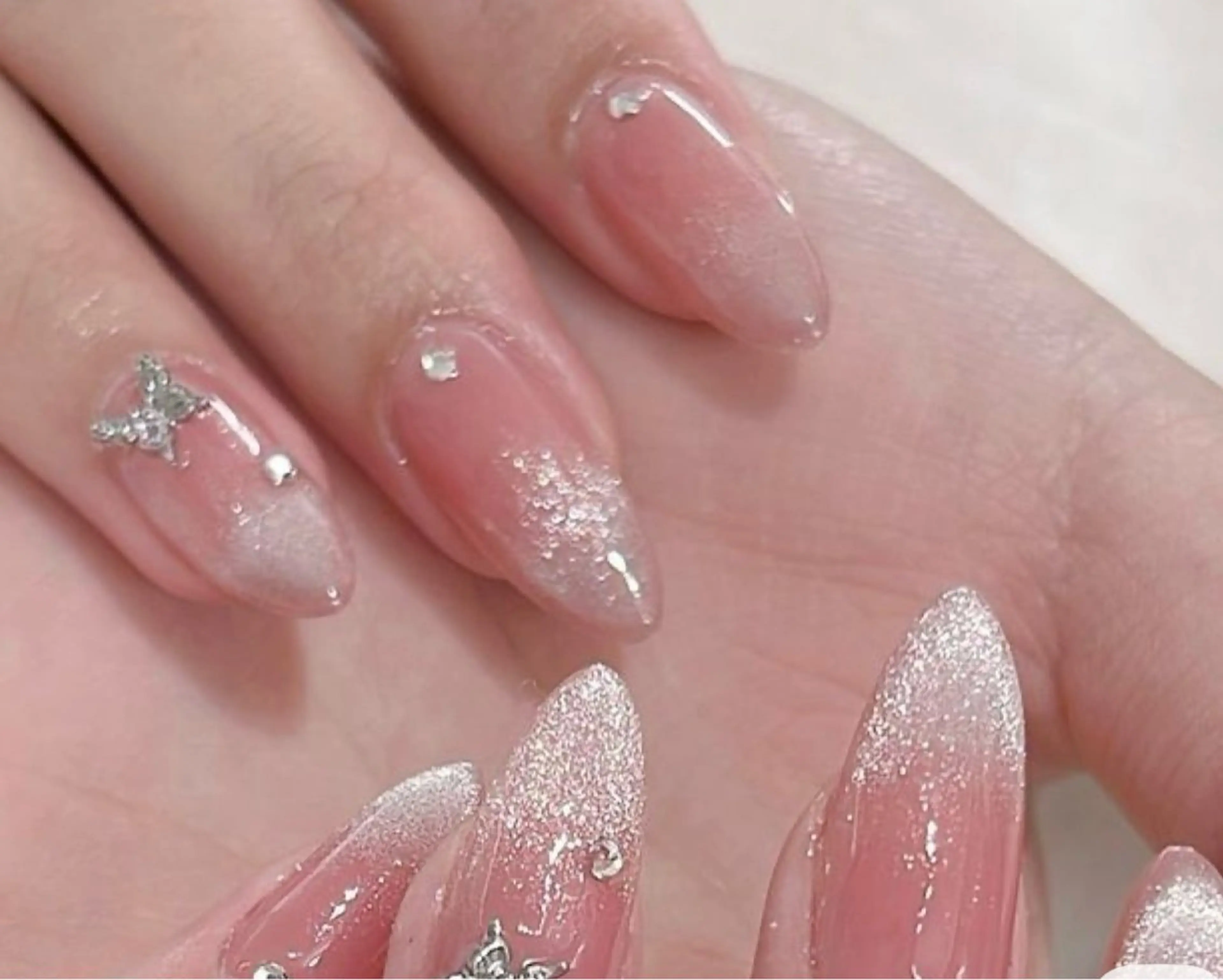 ネイル アートネイル フットネイル フレンチネイル ジェルネイル 韓国ネイル ハンドネイル フットネイル ハンドケア Kawaii Nail Salon所属・Kawaii-jp Tomisatoのネイルデザイン