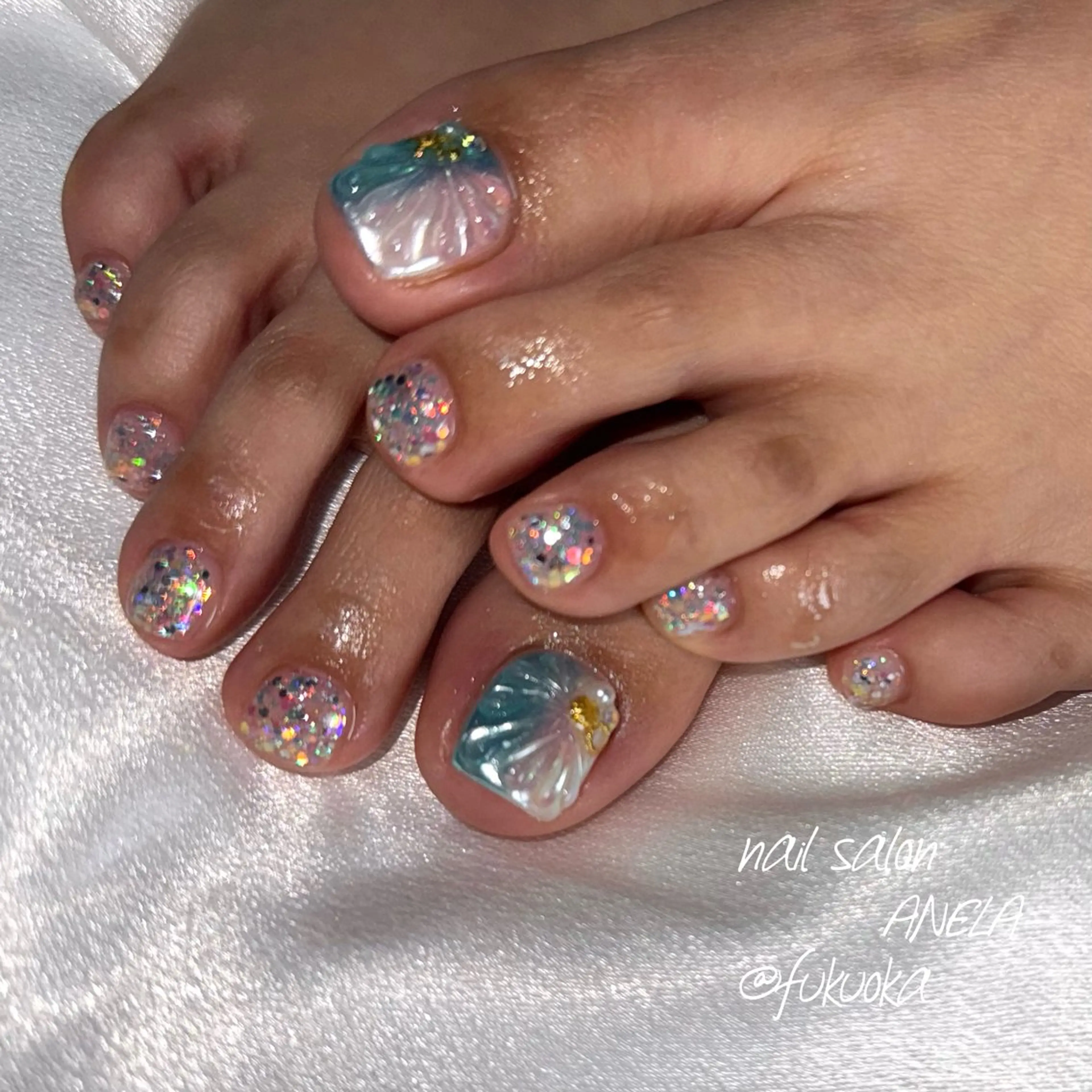 ネイル フットネイル nail salon ANELA所属・nail salon ANELA mayaのネイルデザイン