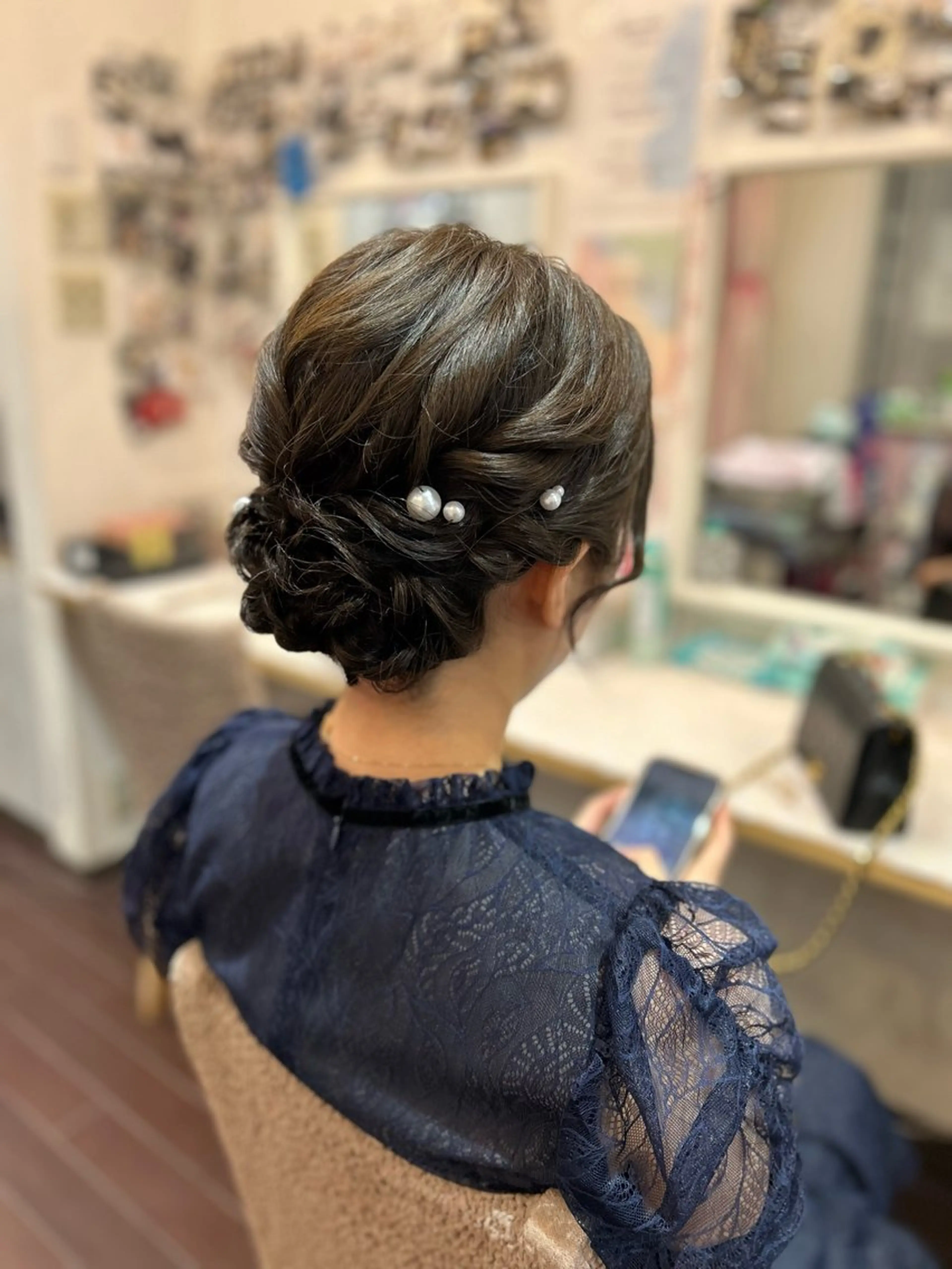 ヘアアレンジ 結婚式・ブライダル ヘアセット 心斎橋/セットサロン /ボイボイのヘアスタイル