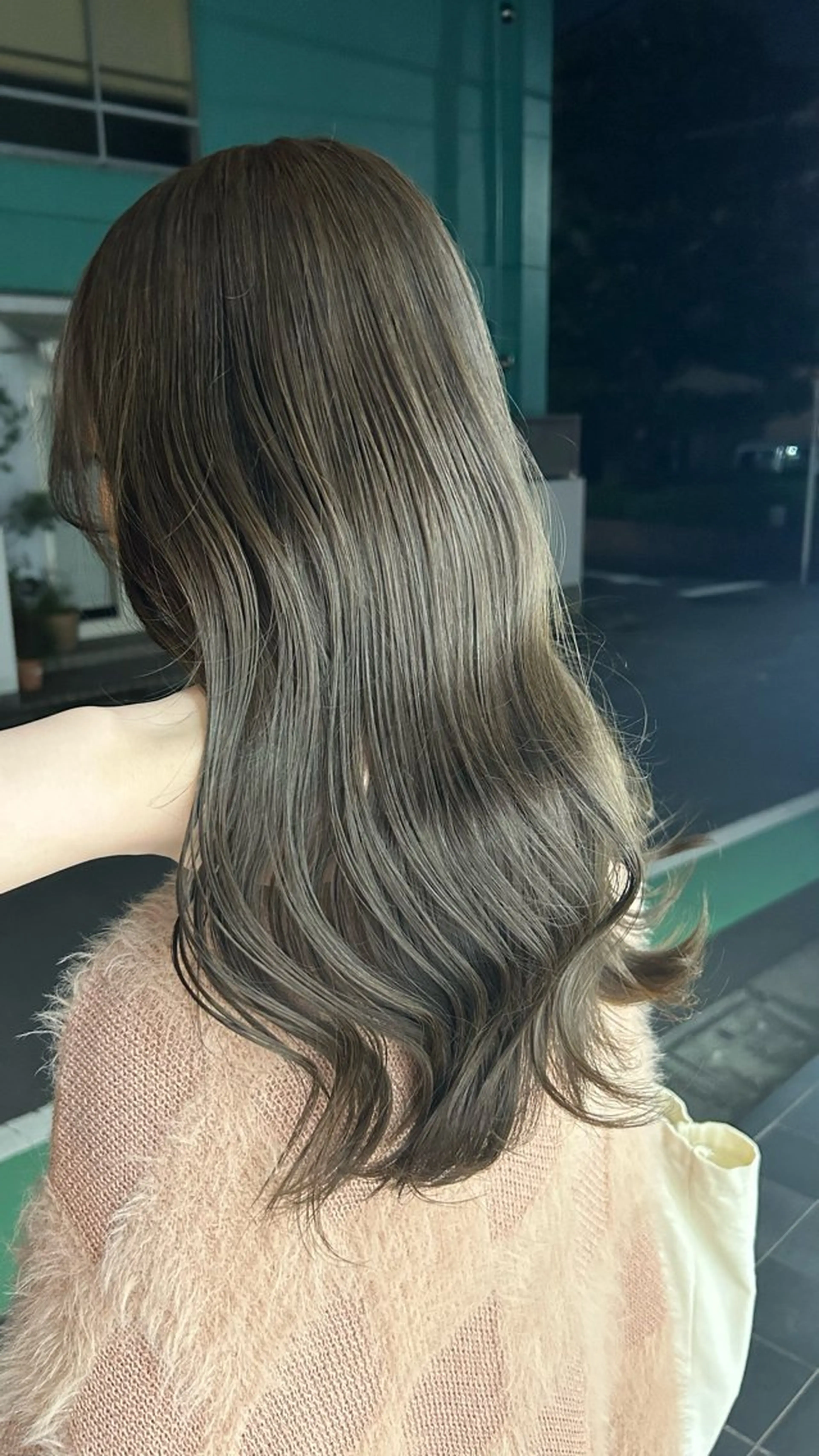 セミロング ヘアカラー トリートメント Lomalia Yuuka/42🩵のヘアスタイル