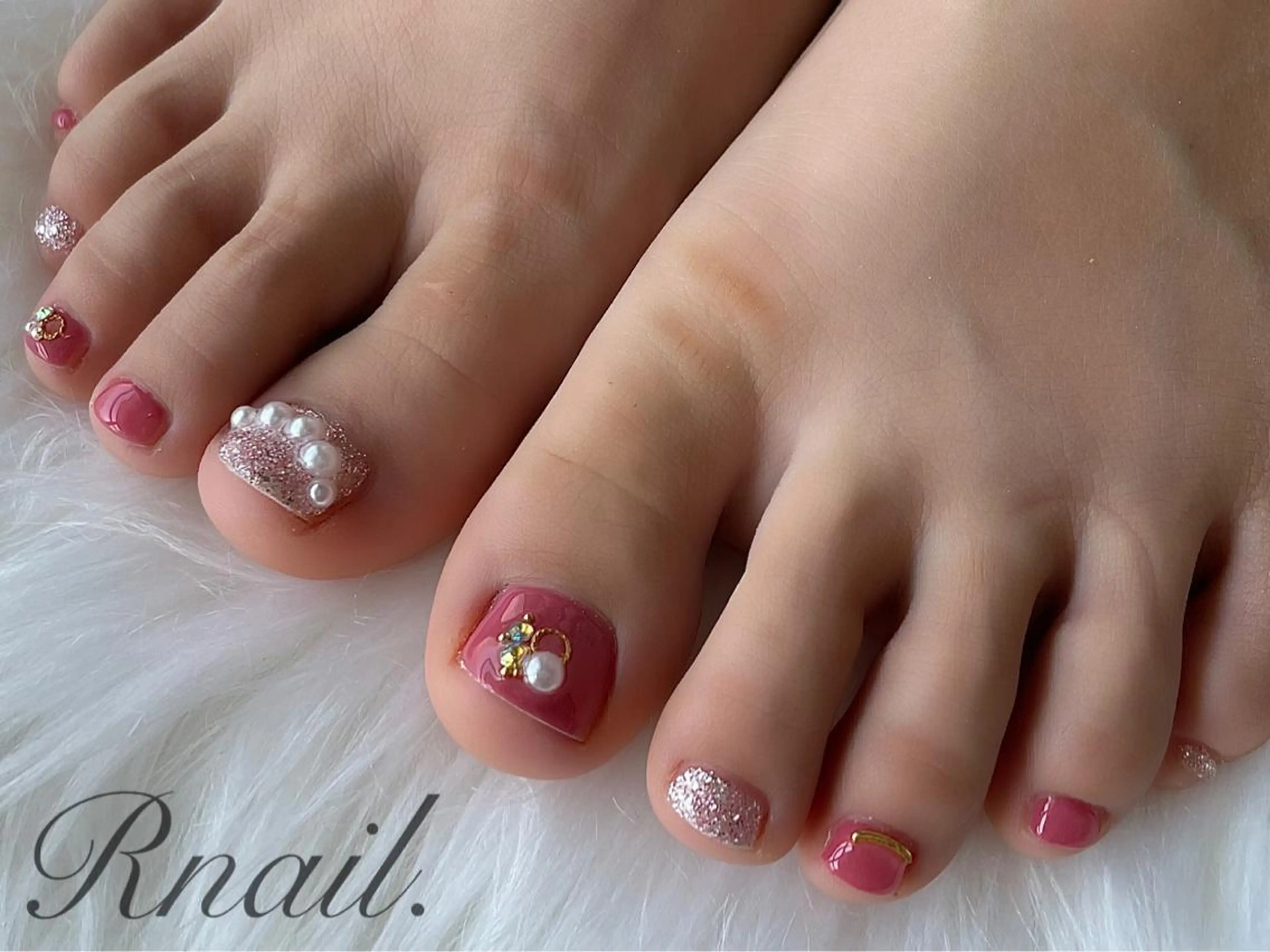 ネイル フットネイル R nail.のネイルデザイン