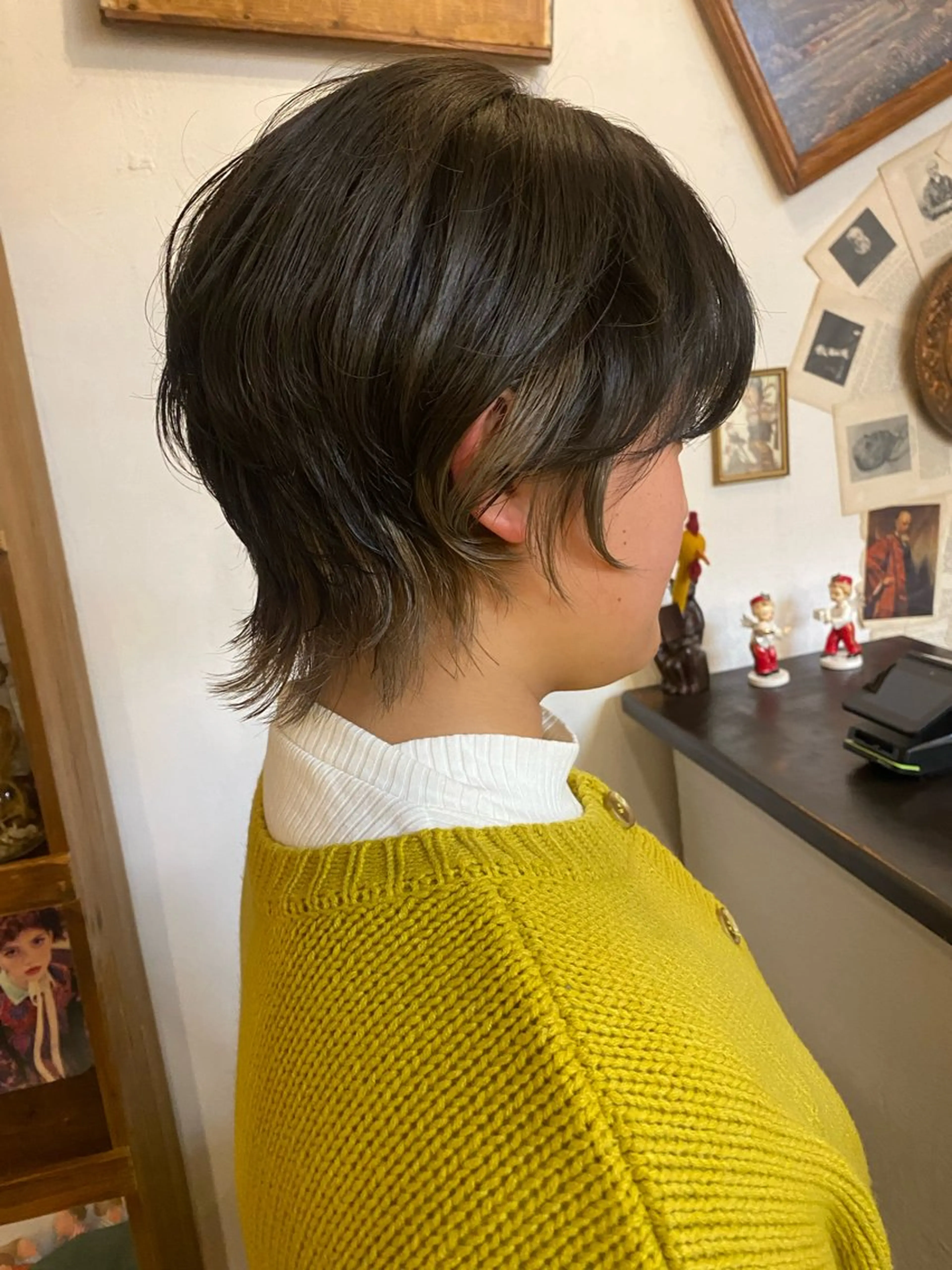 ショート ショートヘア ウルフカット ヘアカラー sea's所属・ヒラカホ/矢場町/ ブリーチ/似合わせのヘアスタイル