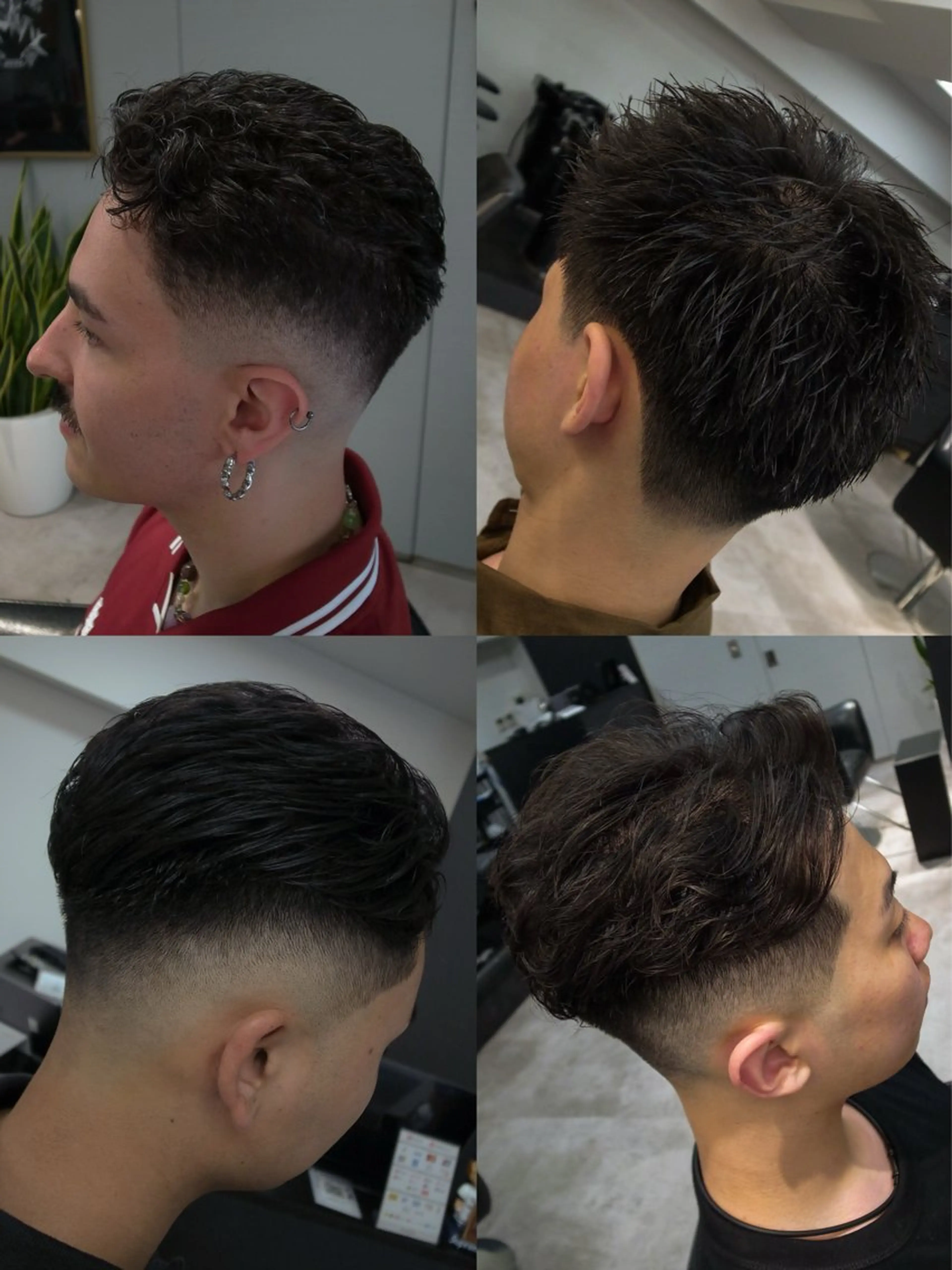 ショート パーマ メンズ カット INTRO SHIBUYA by Fi-Ne所属・💈メンズフェード 特化DAIYA💈のヘアスタイル