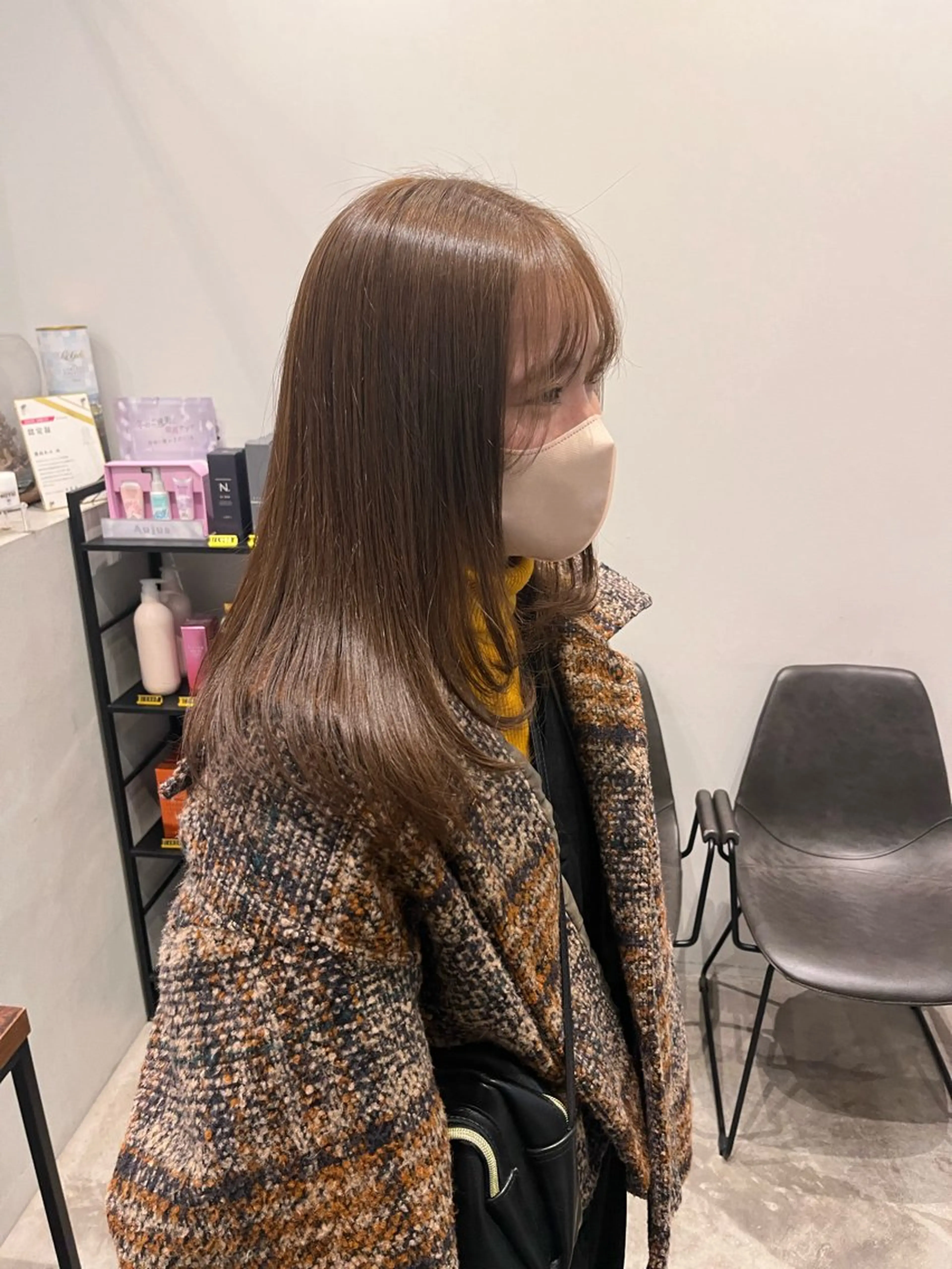 ミディアム カラー Belle所属・ダブルカラー/ Kotoneのヘアスタイル