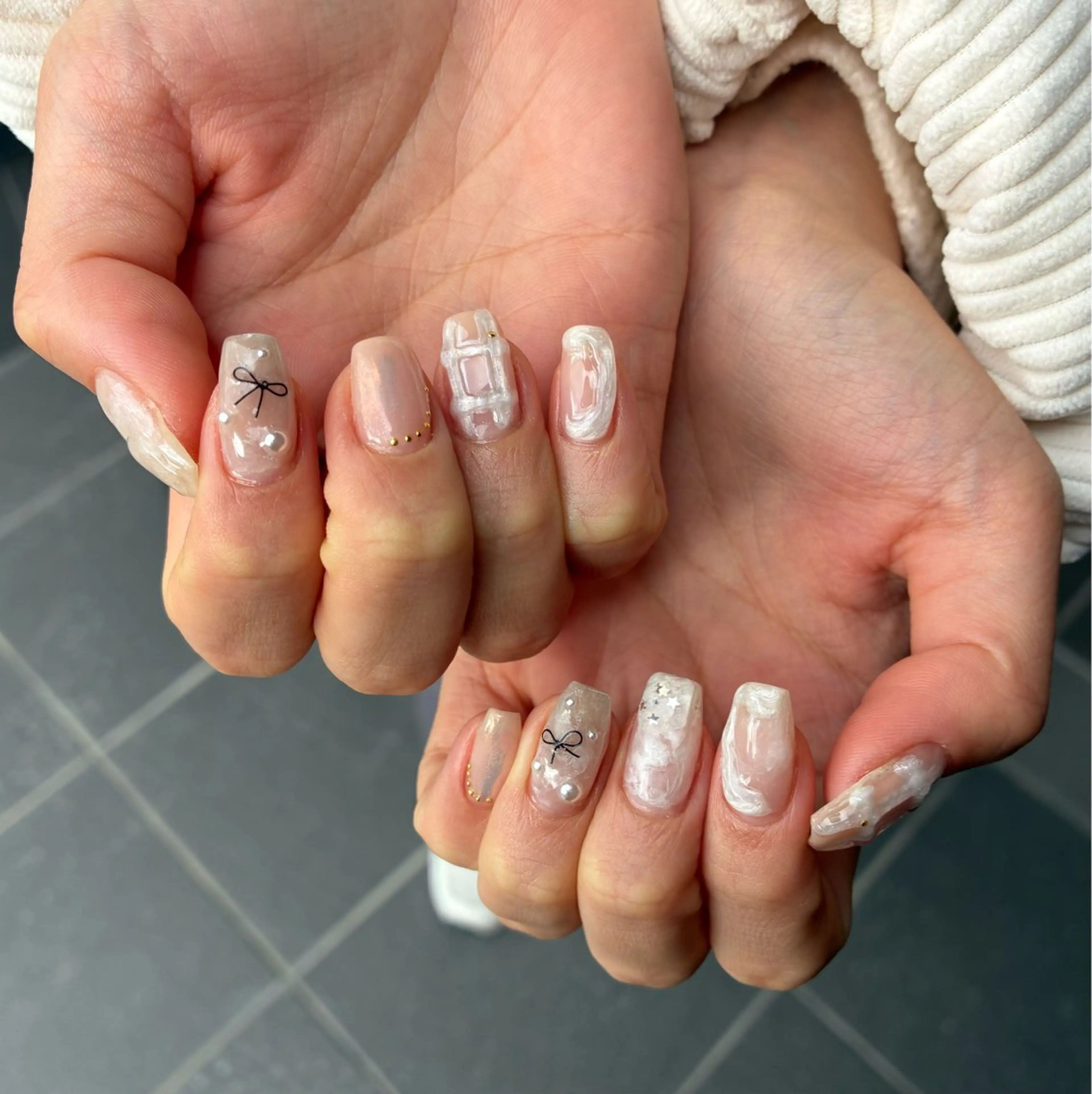 ネイル ハンドネイル ハンドケア nail salon Ｍのネイルデザイン