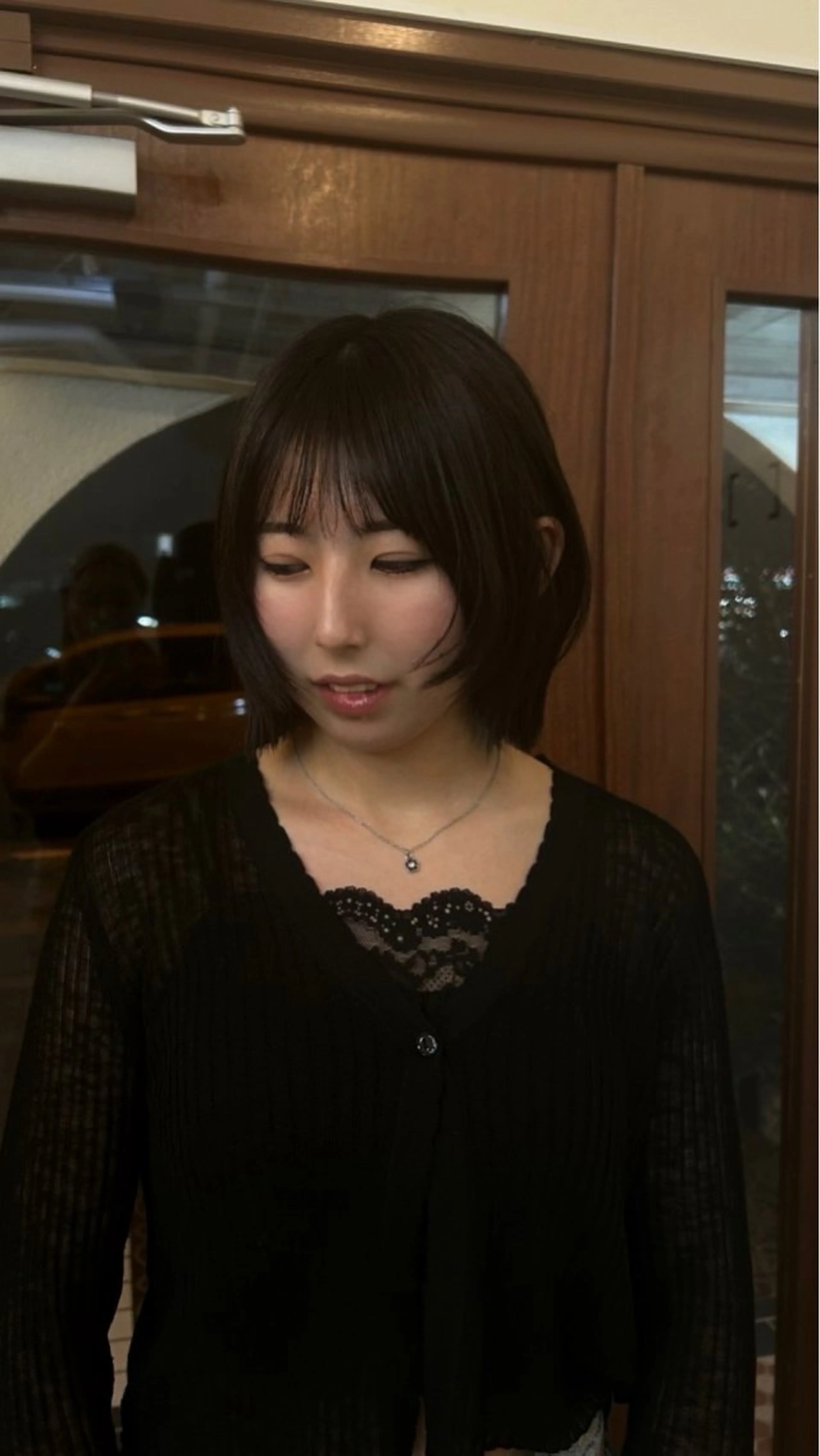ミディアム [ ]Shiro シロ 熊谷 美容室所属・韓国系レッドカラー mikuのヘアスタイル