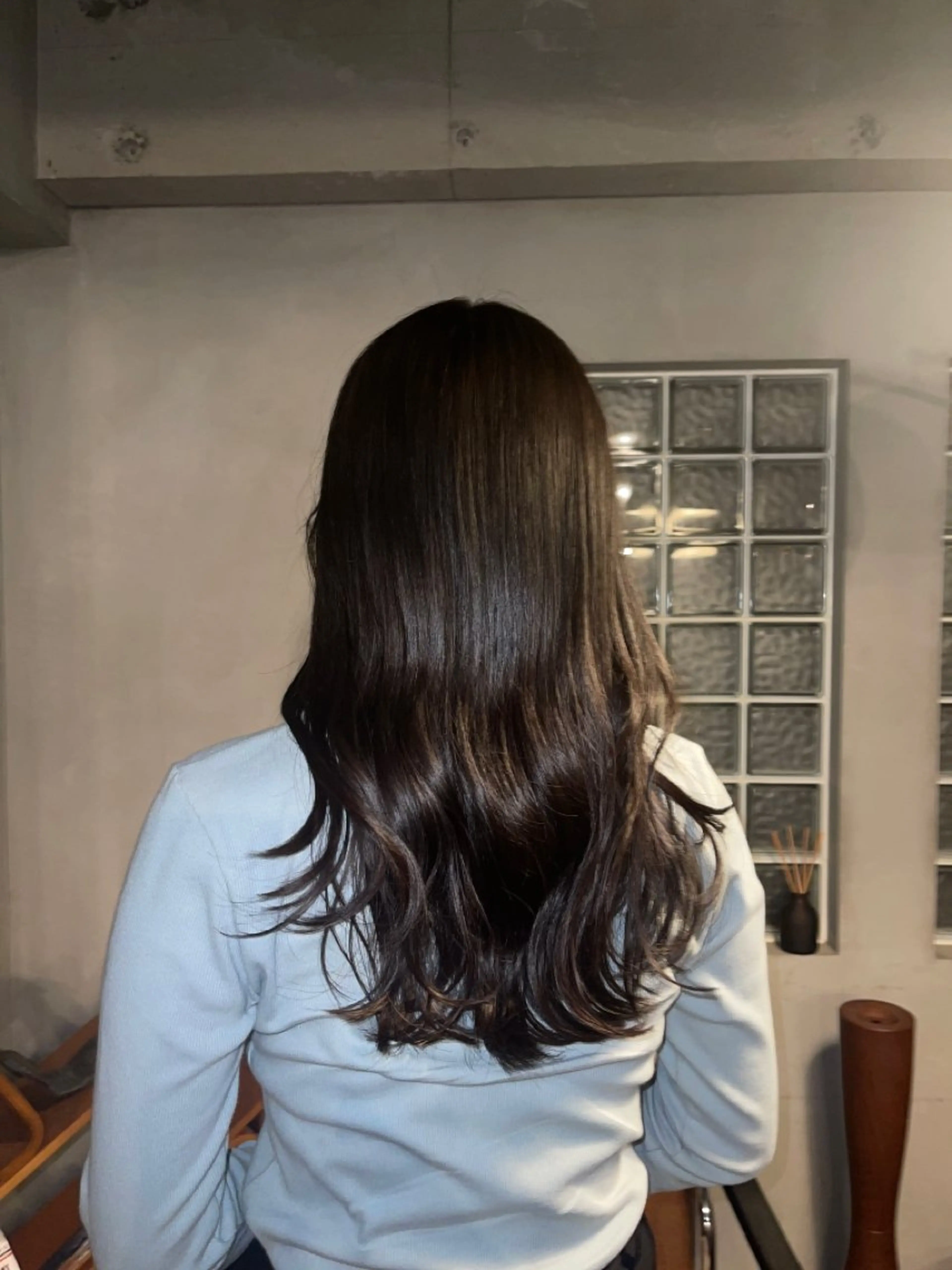 ロング カラー ヘアアレンジ BLESS所属・sawahata mariaのヘアスタイル