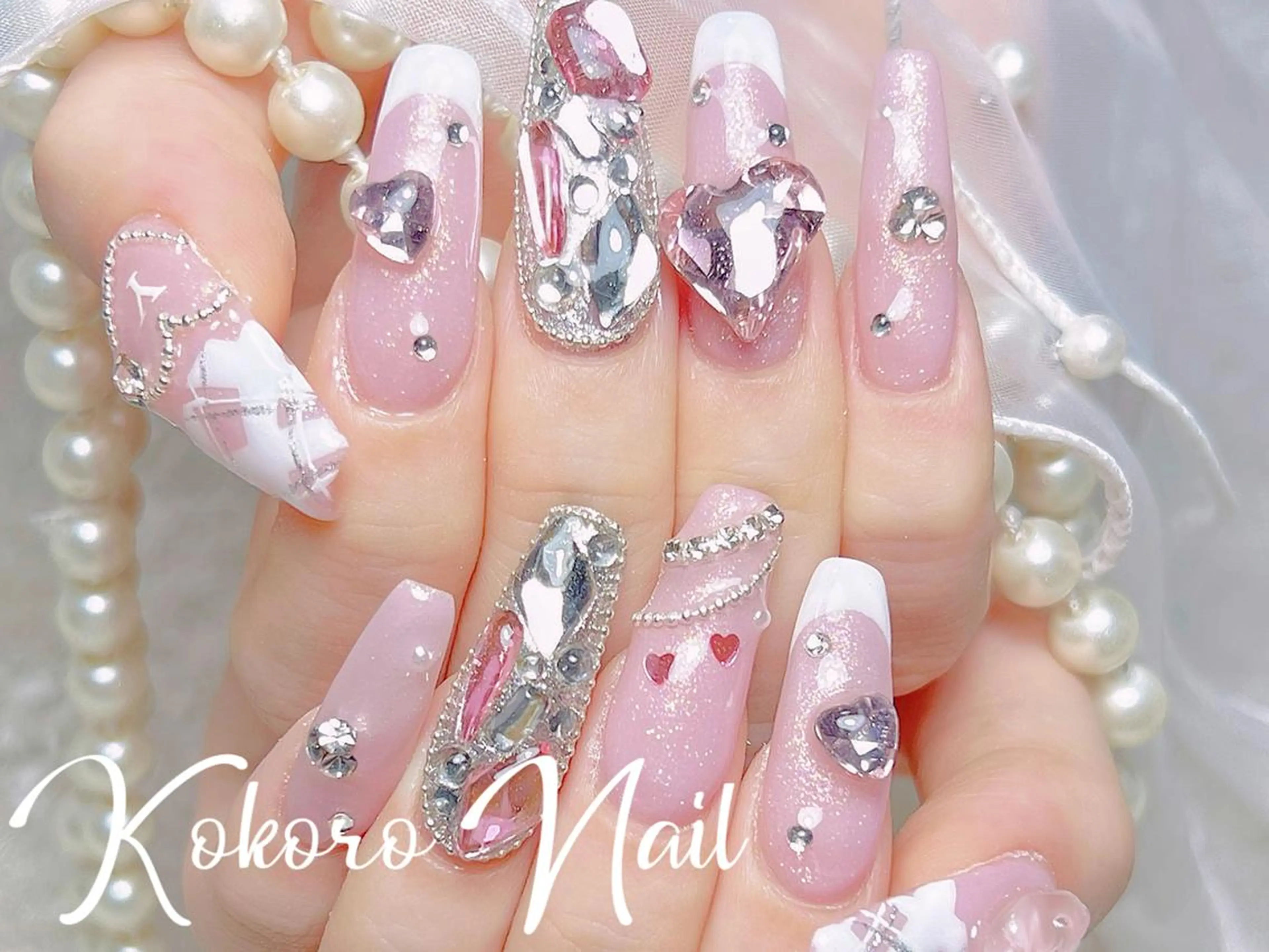ネイル ハンドネイル 💗KOKORO NAIL💗のネイルデザイン