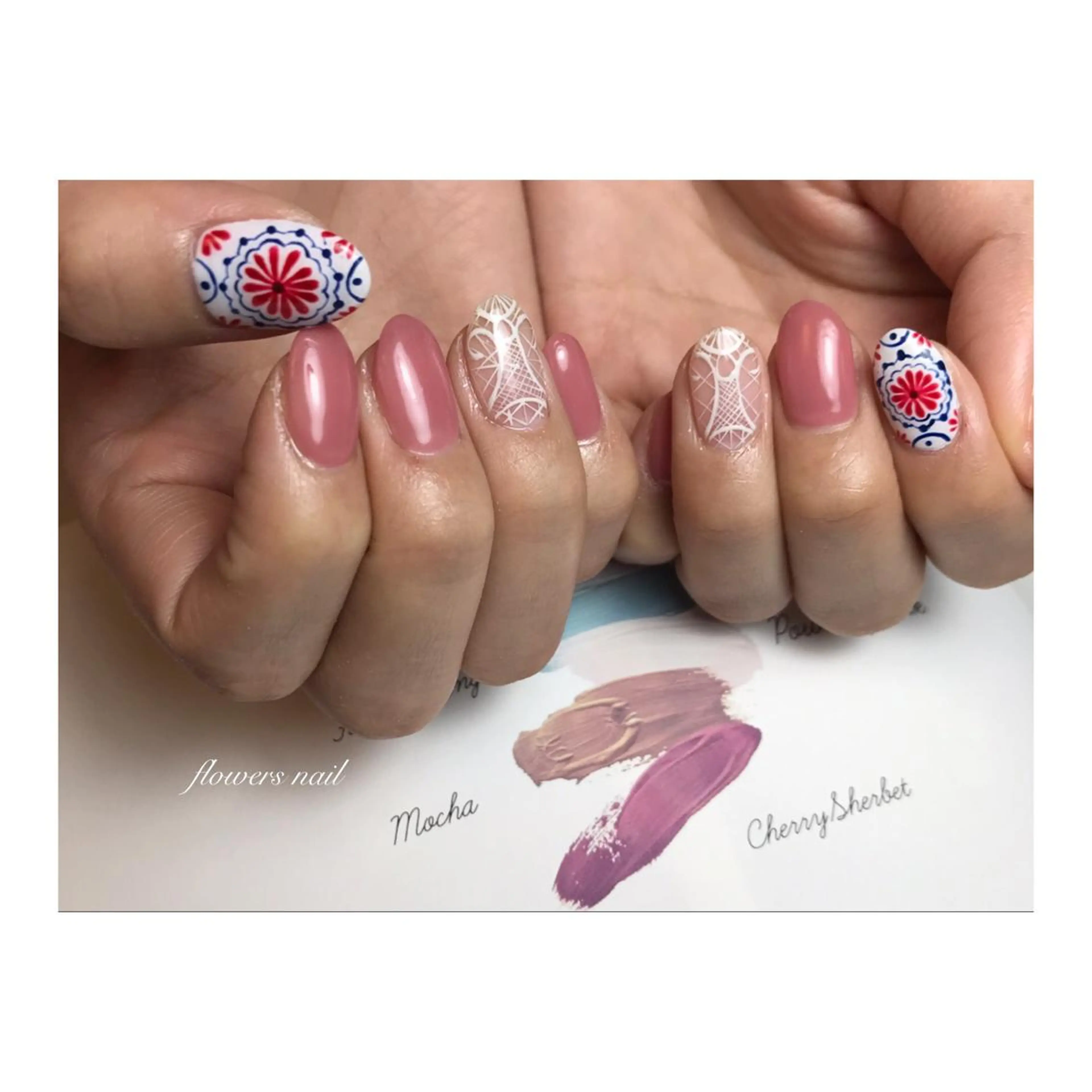 ネイル flowers nailのネイルデザイン