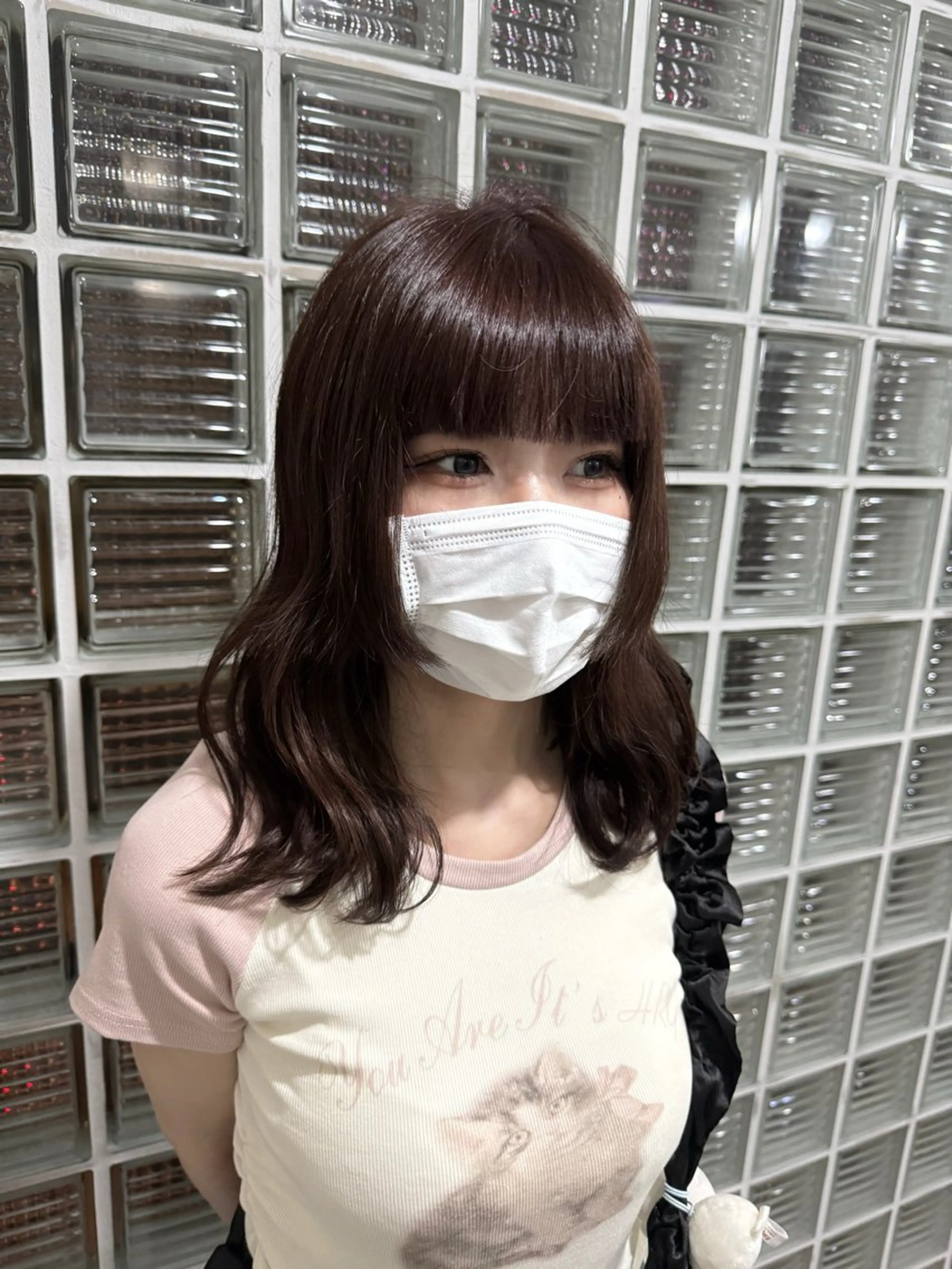 ミディアム カラー ヘアアレンジ ブリーチ ブラウンカラー インナーカラー 似合わせカット 梅田トレンドレイヤー RISA🎀💕のヘアスタイル