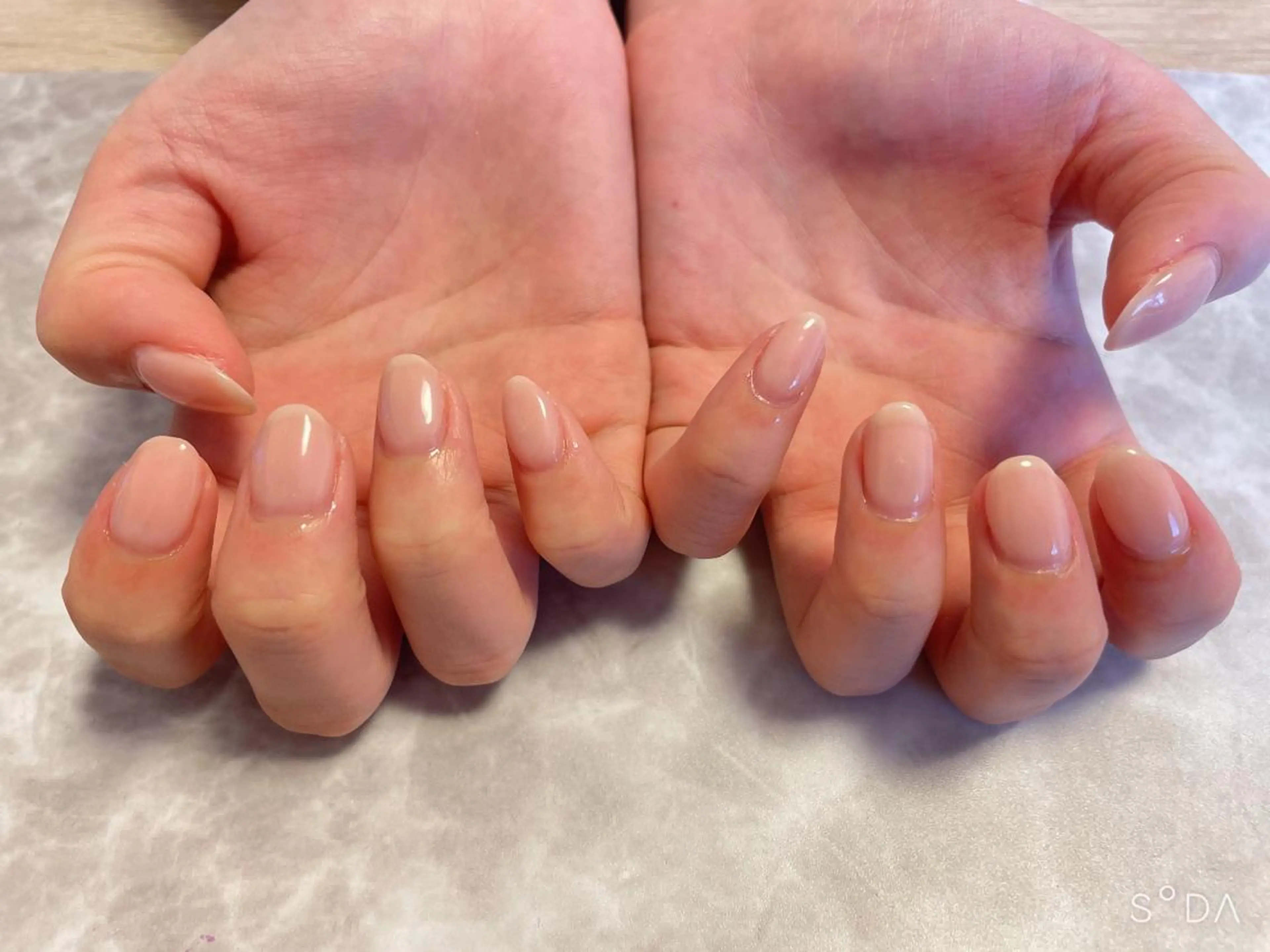 ネイル オフィスネイル ワンカラーネイル ハンドネイル Nail salon Betty❤︎のネイルデザイン