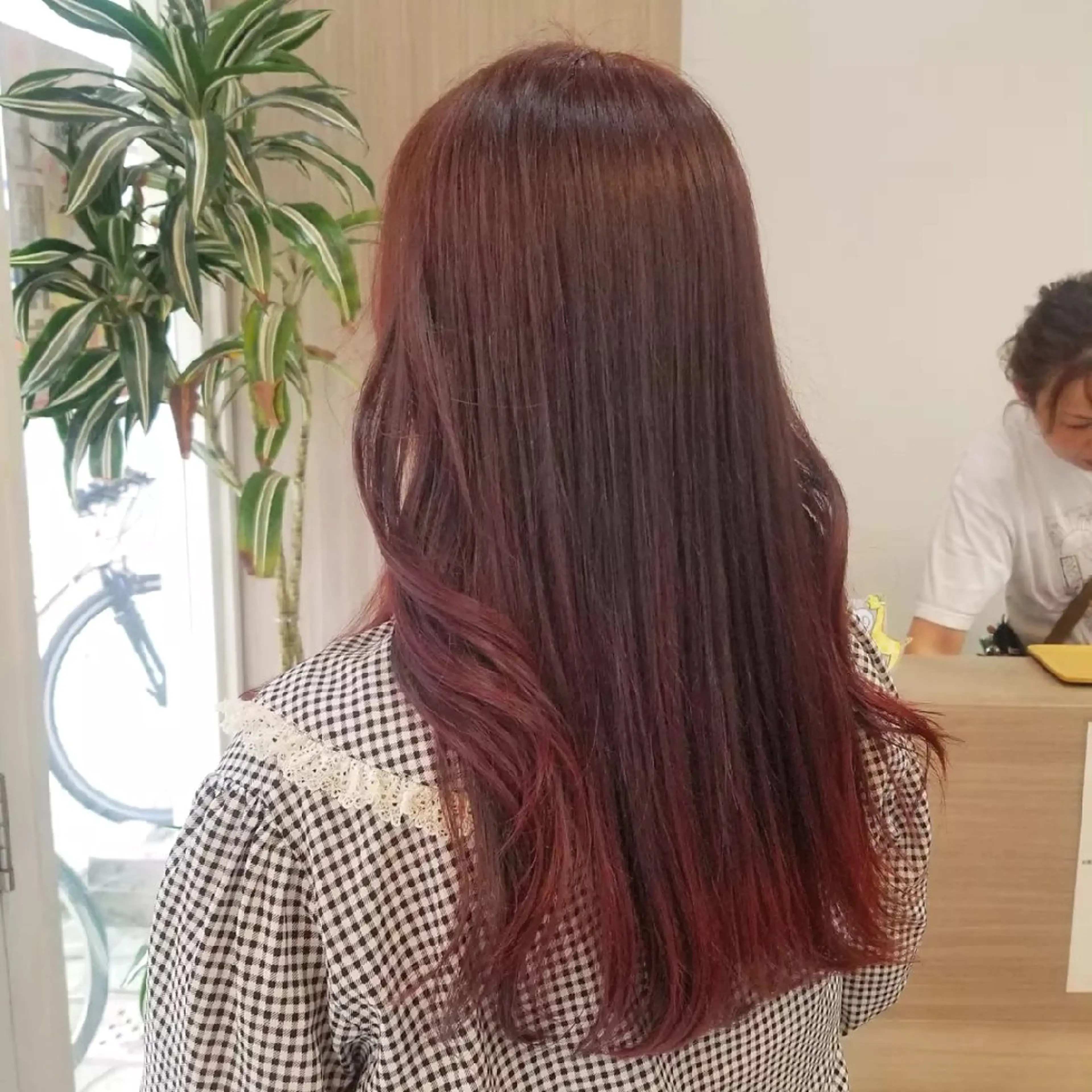 カラー ヘアカラー 暖色🍎透明感カラー 🩵小林かりんのヘアスタイル
