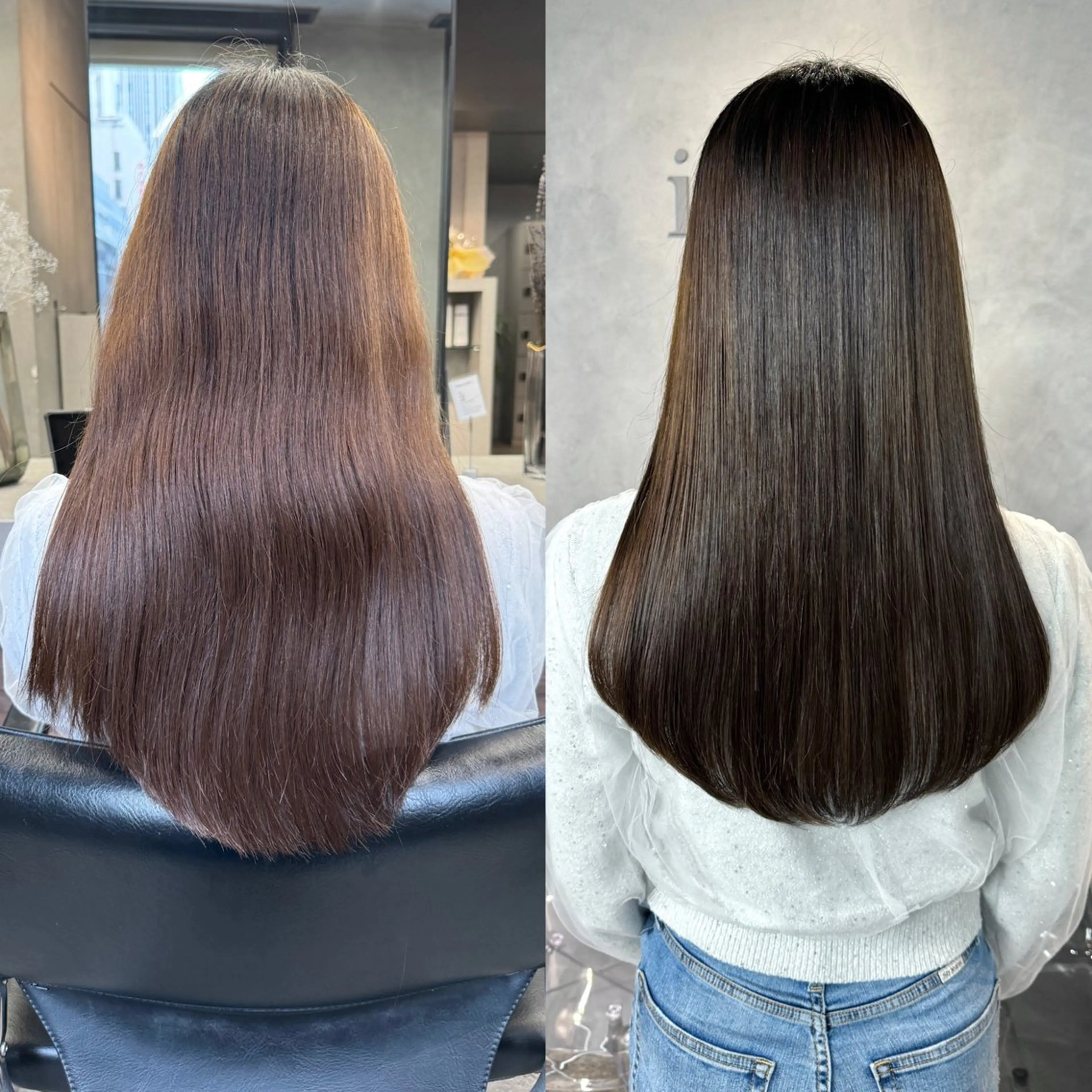 ロング カット 縮毛矯正 トリートメント 髪質改善/艶髪 MINAMIのヘアスタイル