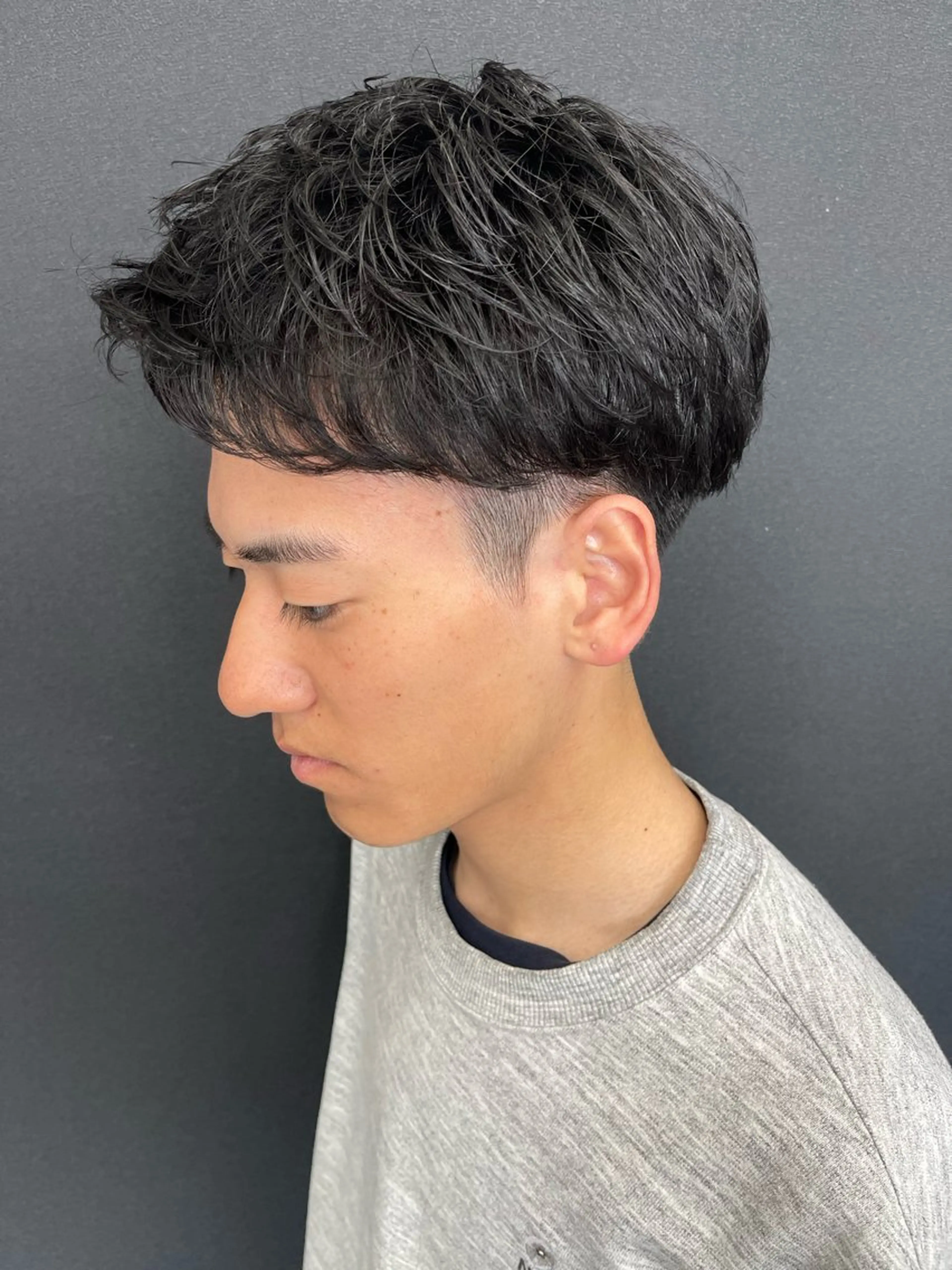 ショート パーマ メンズ メンズパーマ カット パーマ トリートメント beautystadium529所属・高橋 裕利のヘアスタイル