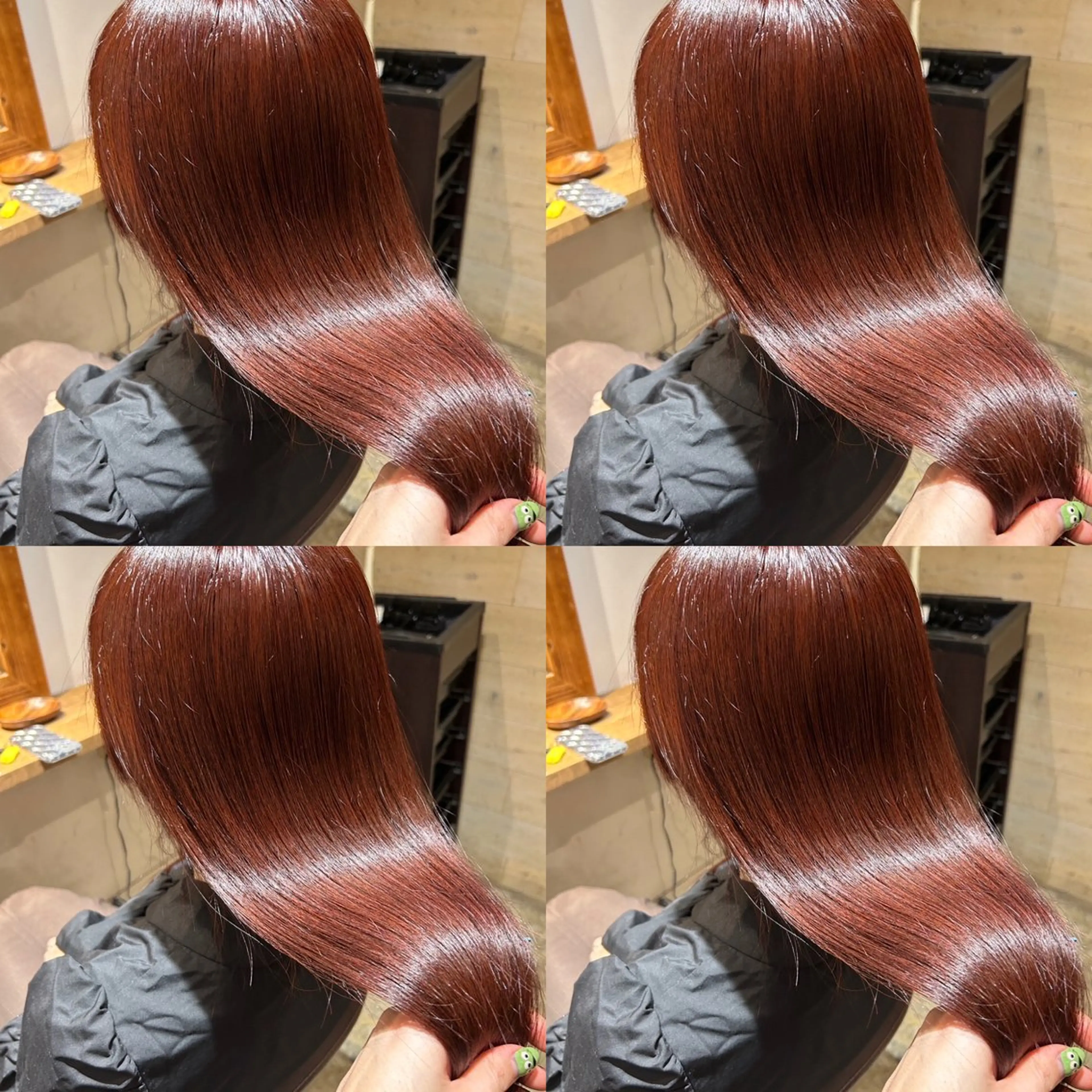 ロング カラー 半個室/縮毛矯正 髪質改善🇰🇷早坂のヘアスタイル